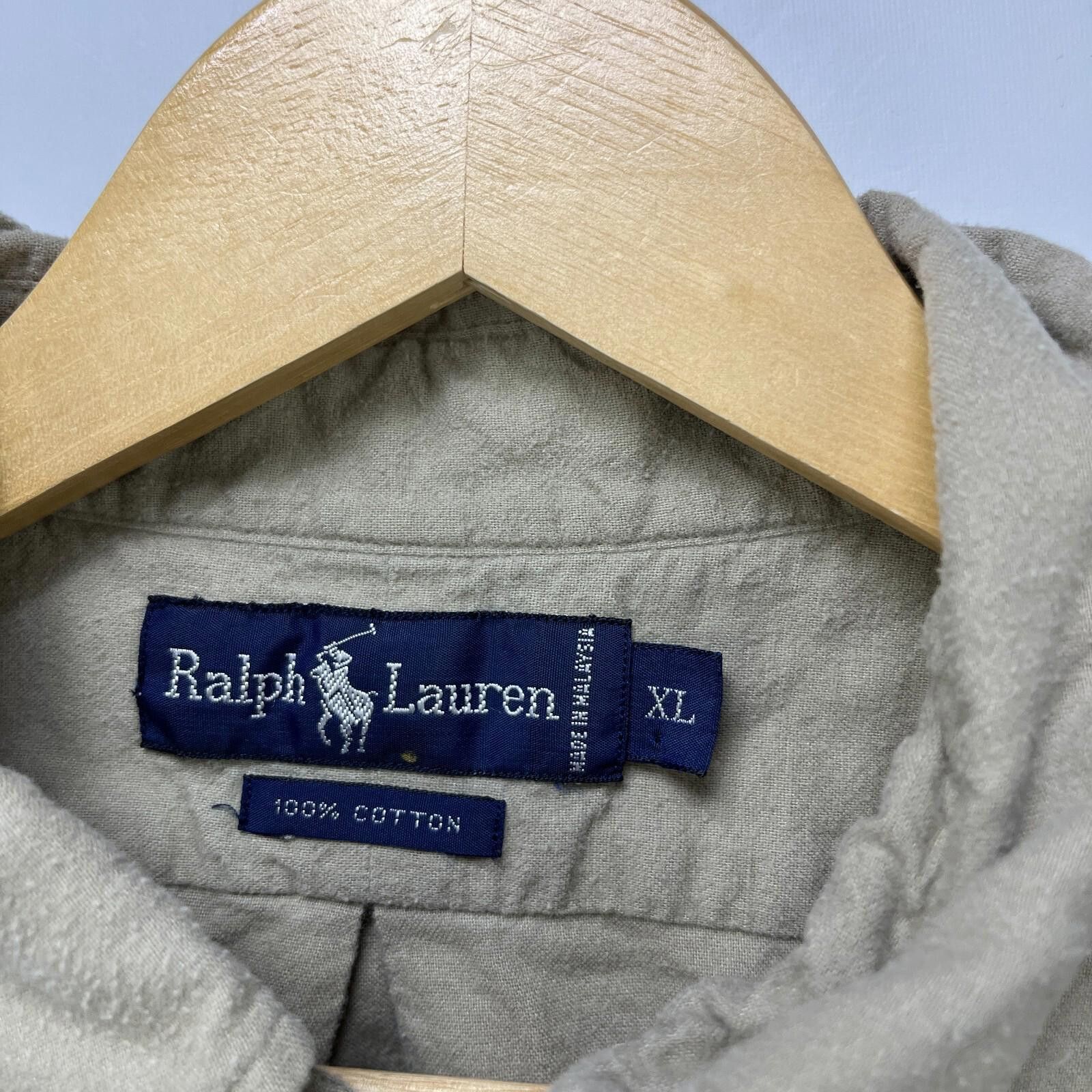 Polo Ralph Lauren Vintage 90s Polo Ralph Lauren Button-Up Shirt Pony Blake XL Size US XL / EU 56 / 4 - 4 Thumbnail