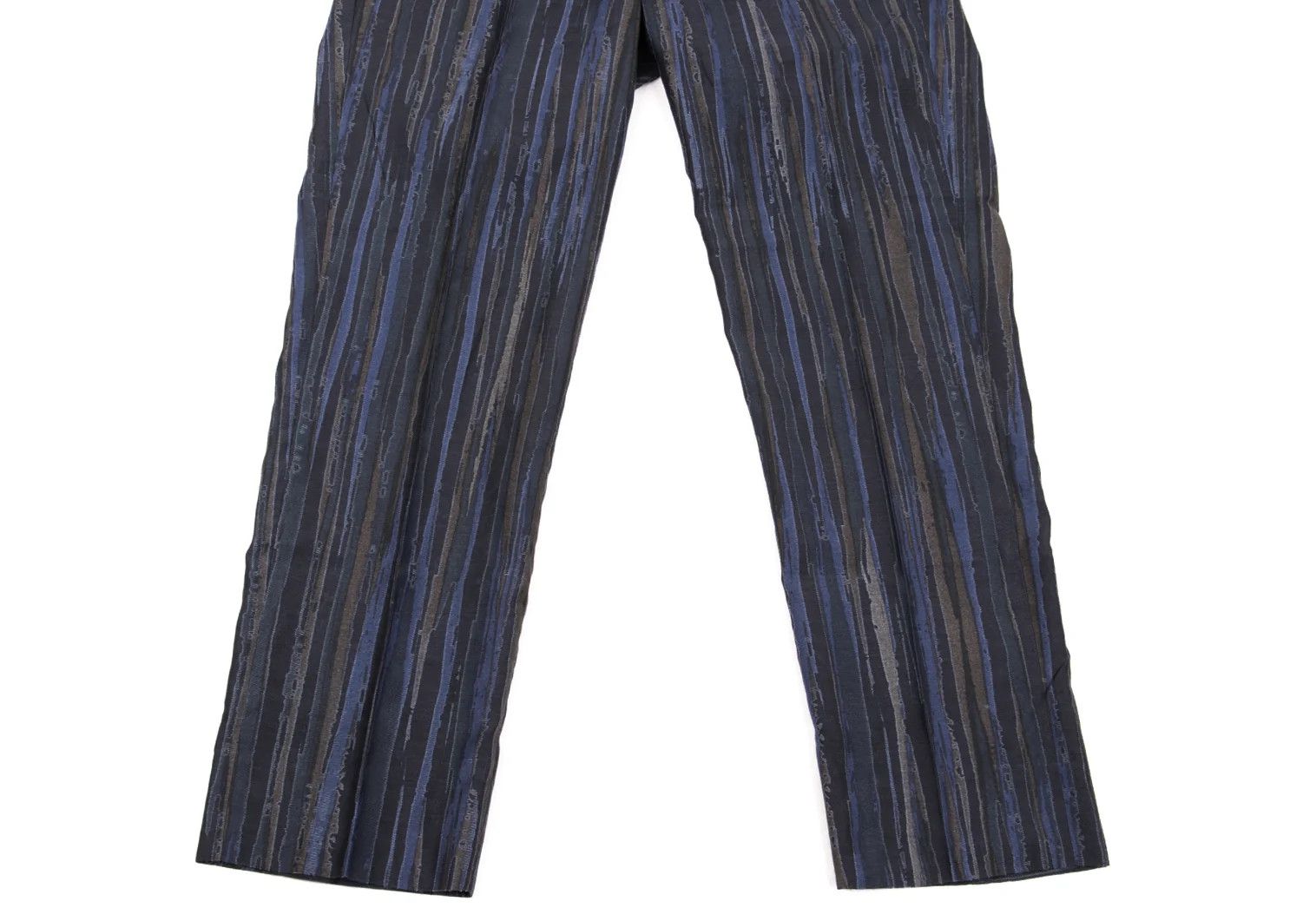Issey Miyake Cotton-Poly Blend Striped Setup in Blue 2 Size US 32 / EU 48 - 15 Thumbnail