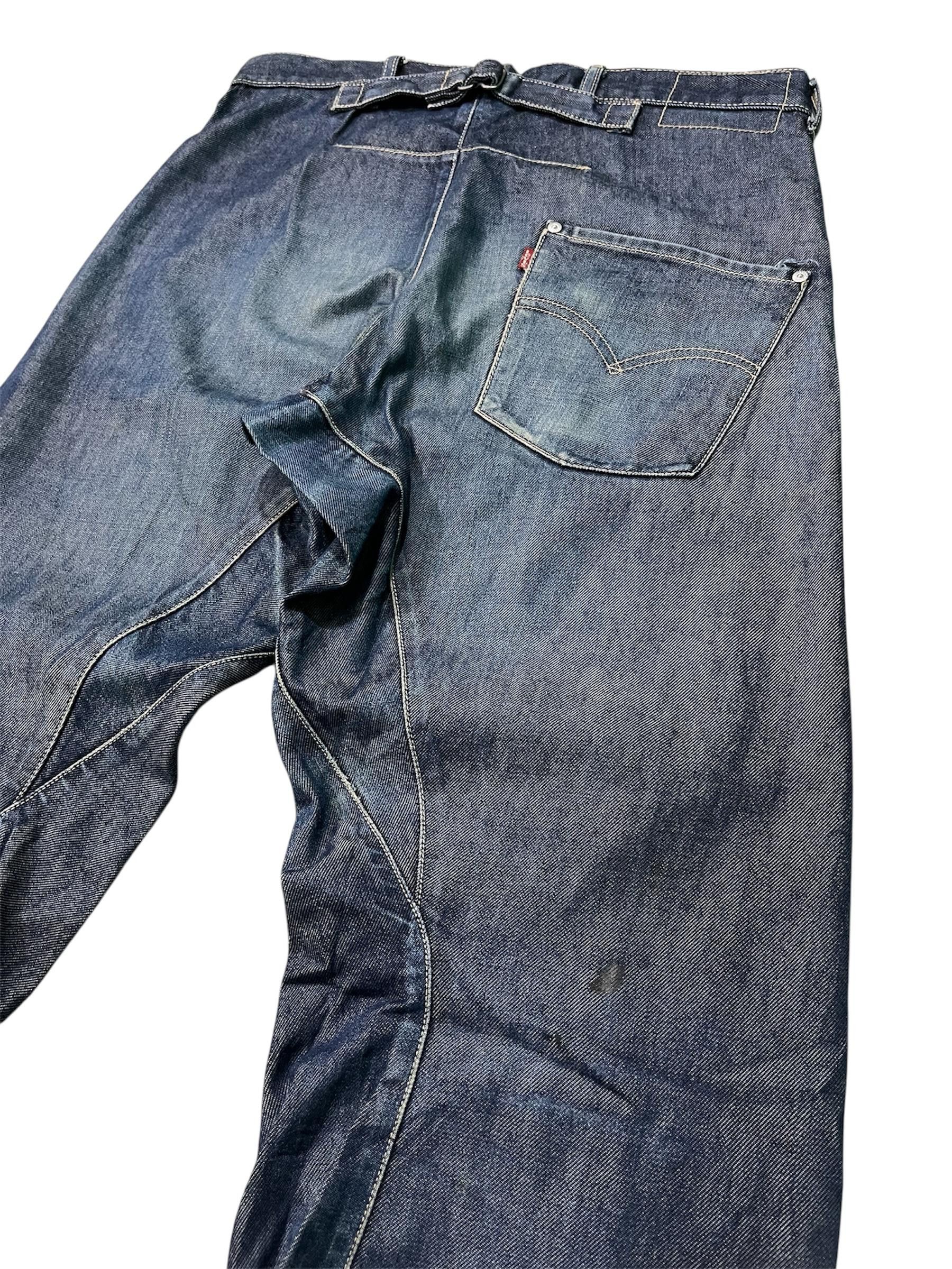 Levi's Vintage Clothing Levi's Engineered Buckle Jeans Size US 34 / EU 50 - 3 Thumbnail