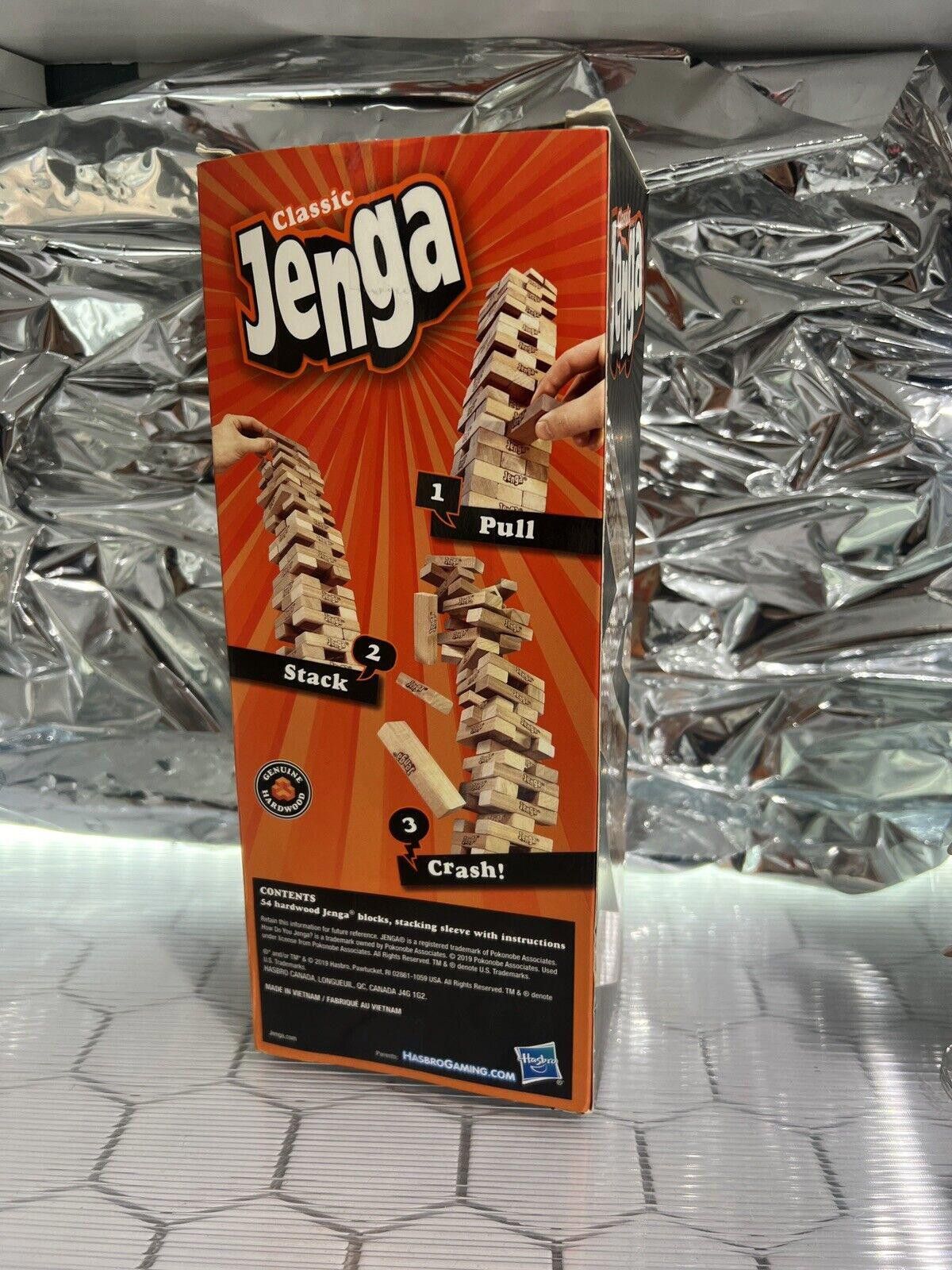 Designer Jenga Classic Games with Real Hardwood Blocks Size ONE SIZE - 1 Thumbnail