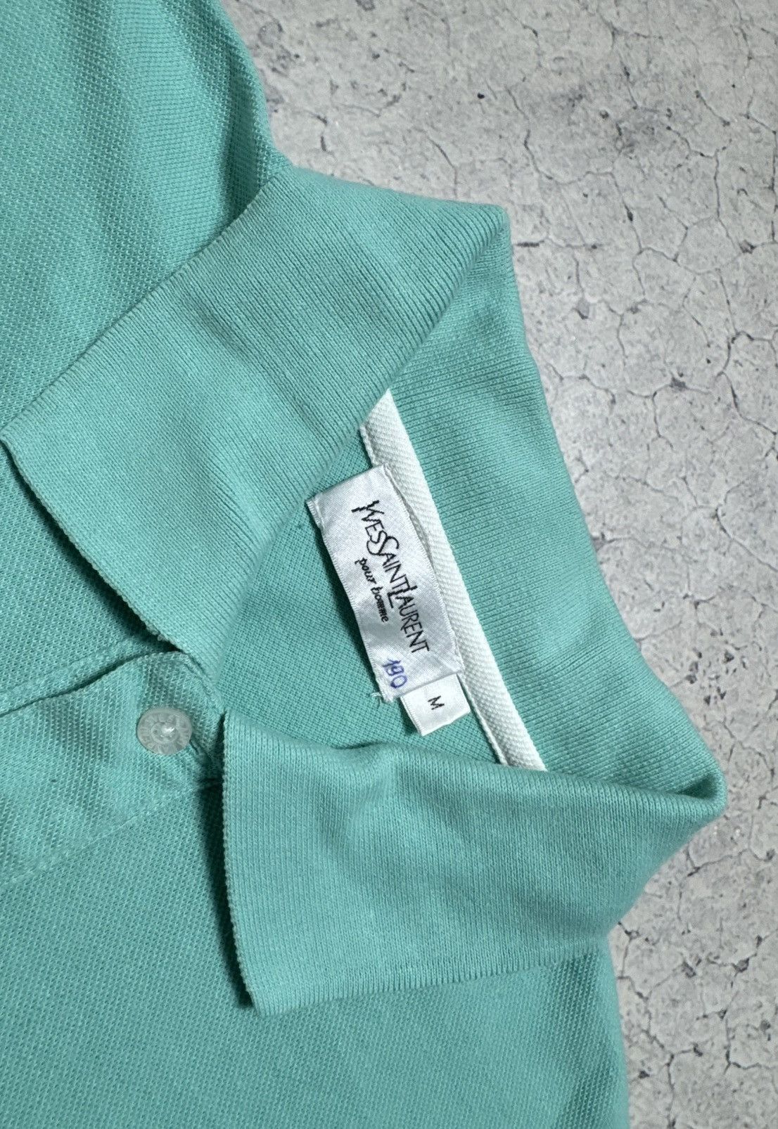 Yves Saint Laurent Yves Saint Laurent YSL Luxury Polo Shirt Vintage Size M Size US M / EU 48-50 / 2 - 6 Thumbnail