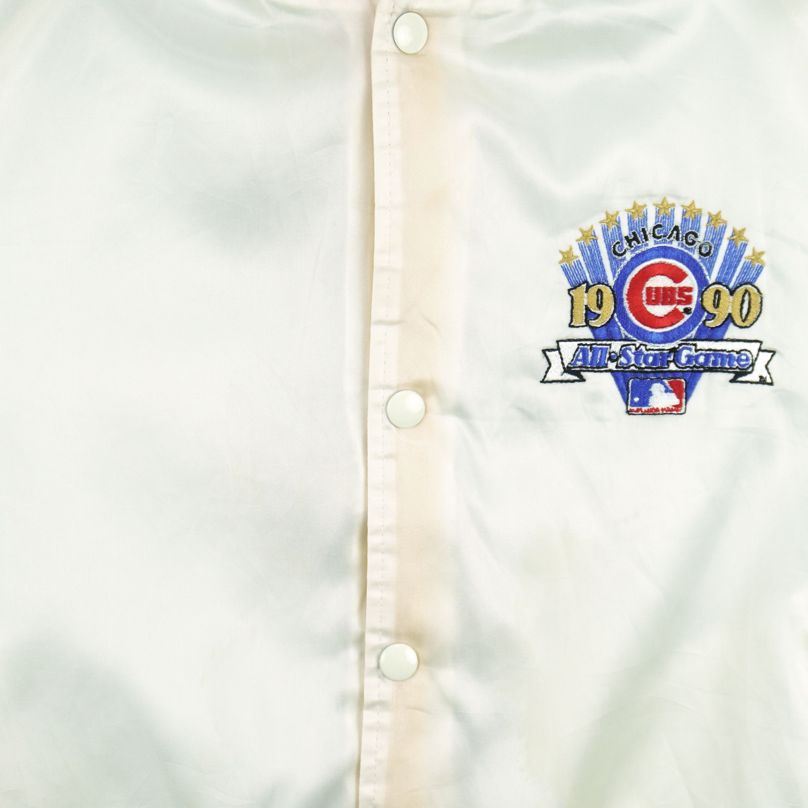 Chalk Line MLB - Chicago Cubs All Star Game Satin Jacket 1990 Size US M / EU 48-50 / 2 - 4 Thumbnail