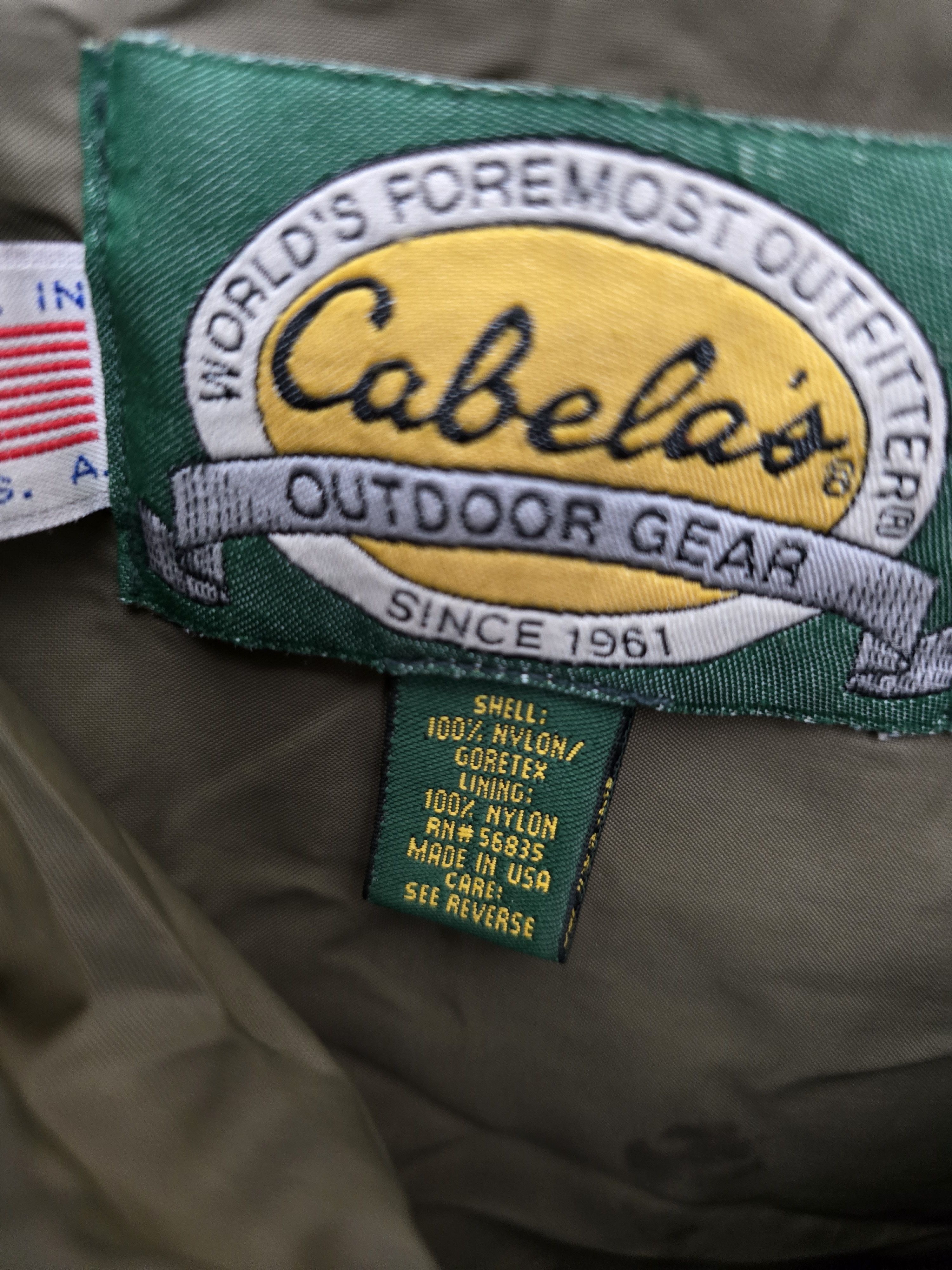 Cabelas RealTree Camo Hooded Gortex Jacket Size US XL / EU 56 / 4 - 7 Thumbnail