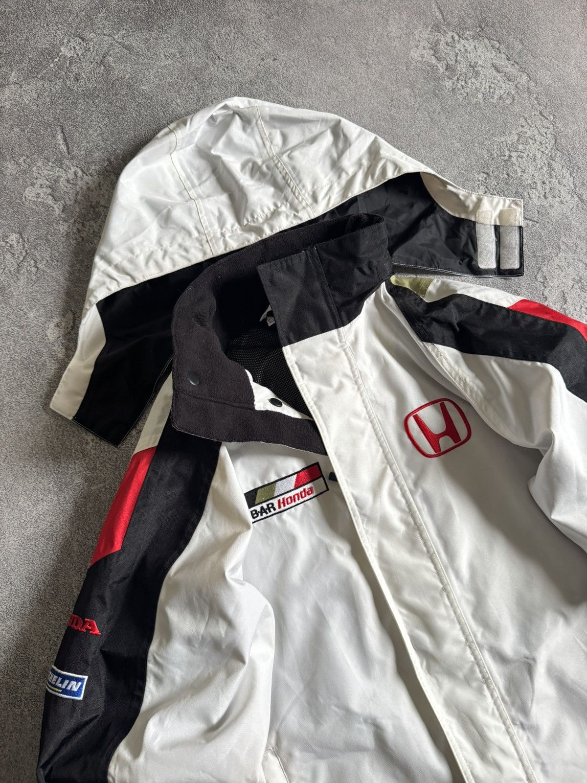 Honda Honda L/Size official BAR F1 racing jacket bomber hooded Size US L / EU 52-54 / 3 - 15 Thumbnail