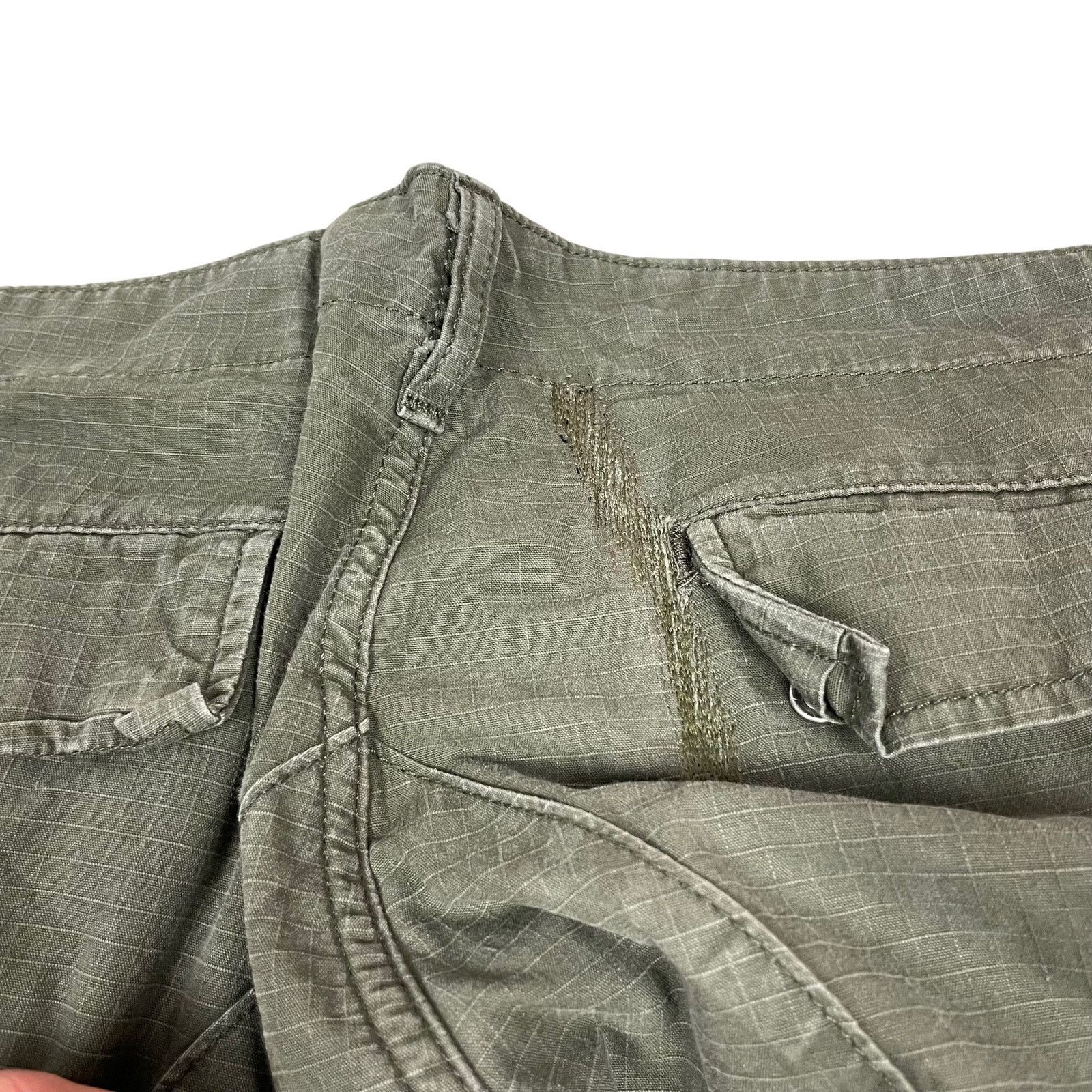Carhartt × Vintage Carhartt Men's Green Polyester Cargo Aviation Pants 36 X 34 Size US 36 / EU 52 - 9 Thumbnail