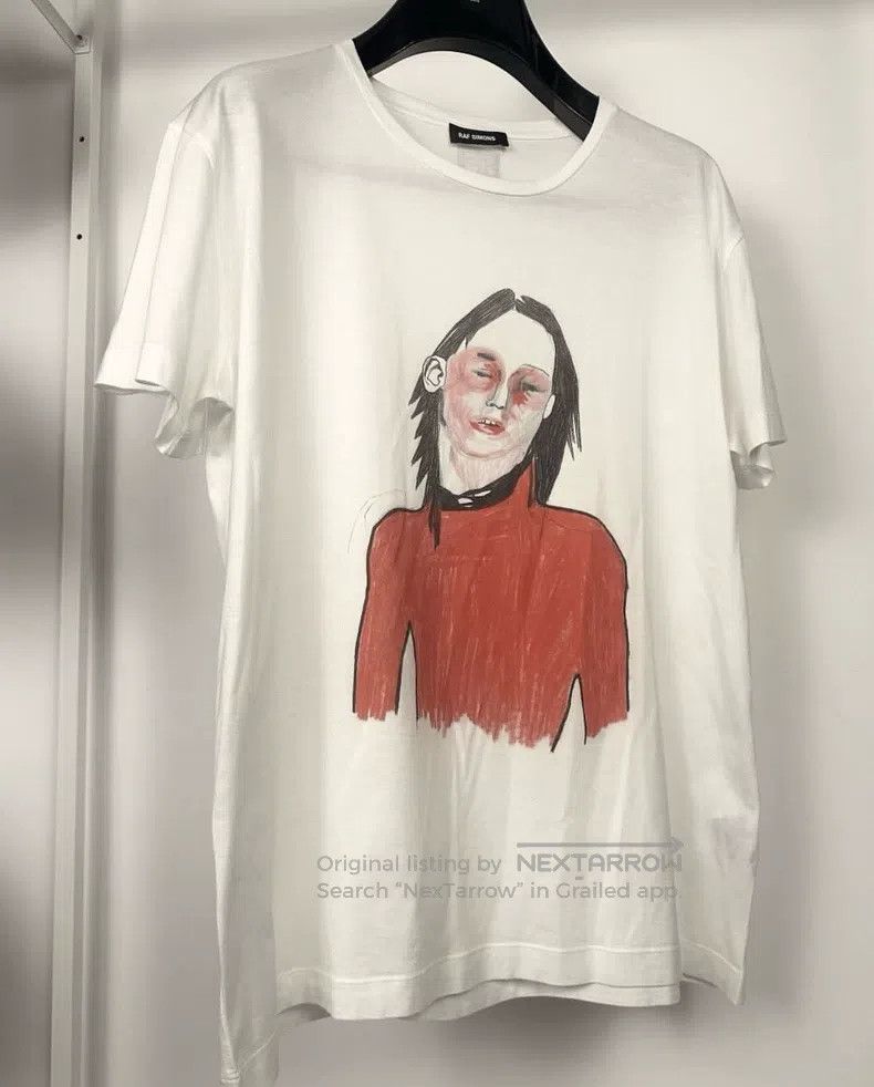 Raf Simons Raf Simons Guitar Red Boy Drawing T-shirt Size US S / EU 44-46 / 1 - 3 Thumbnail