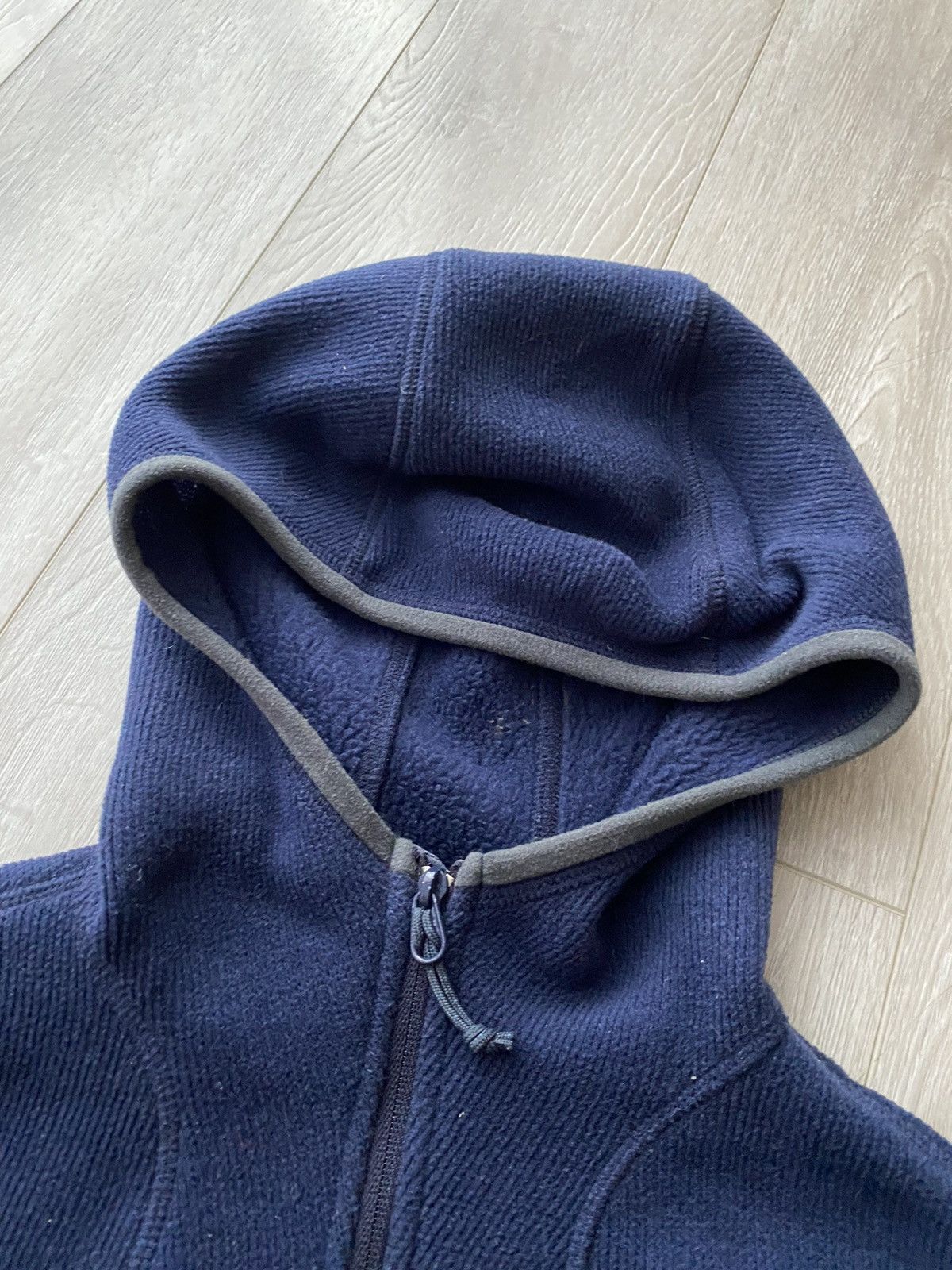 Arc'teryx × Vintage Arcteryx Polartec Women’s Zip Hoodie Blue Fleece Size L / US 10 / IT 46 - 6 Thumbnail