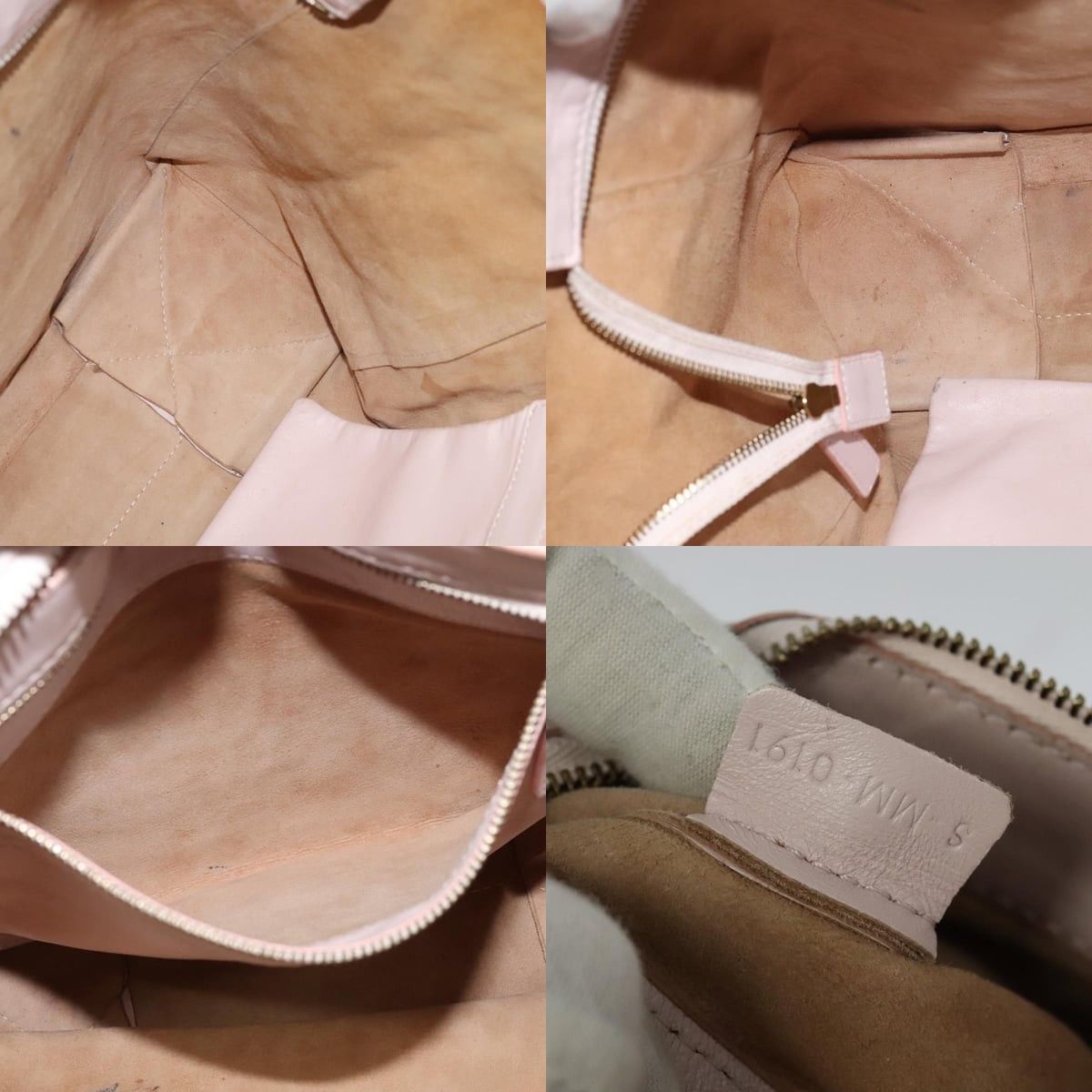 Celine CELINE Horizontalkava Tote Bag Leather Pink Gold Size ONE SIZE - 12 Thumbnail