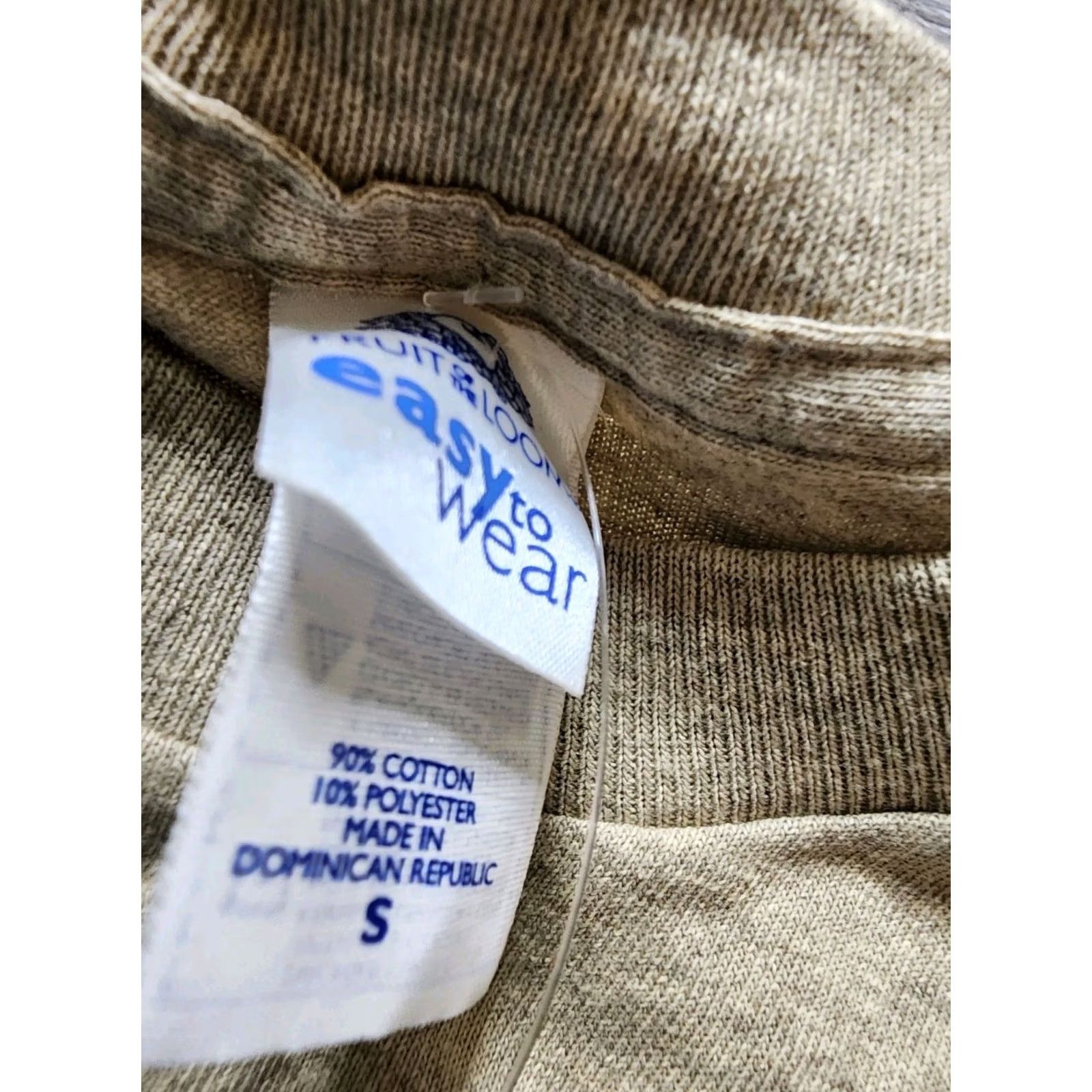Fruit Of The Loom Fruit of the Loom T-Shirt Mens S Beige Nintendo Super Mario Bros Retro 2010-2019 Vintage 90s World Theme Mario Boy Mens Size US S / EU 44-46 / 1 - 5 Thumbnail