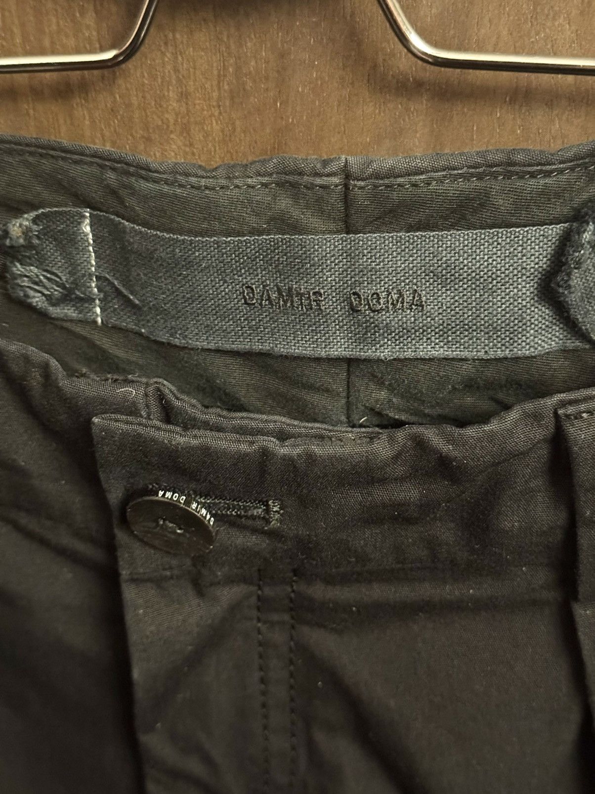 Damir Doma damir doma picasso pants in black cotton L men Size US 32 / EU 48 - 2 Thumbnail