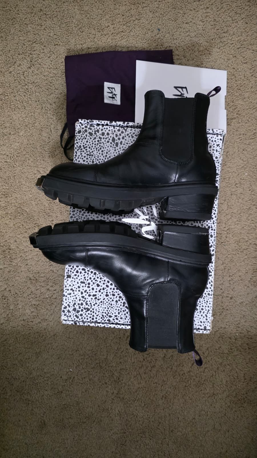 Eytys Eytys Nikita Chelsea steel toe Boot 8-8.5M Size US 8 / EU 41 - 4 Thumbnail