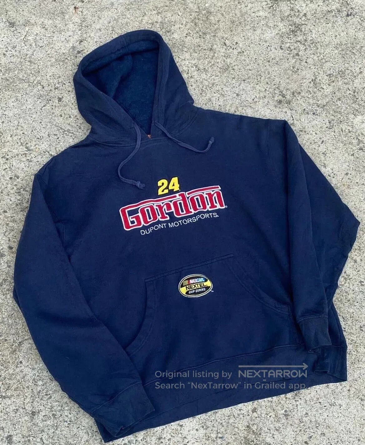 NASCAR Vintage NASCAR 90s Gordon Hoodie. Size US L / EU 52-54 / 3 - 3 Thumbnail