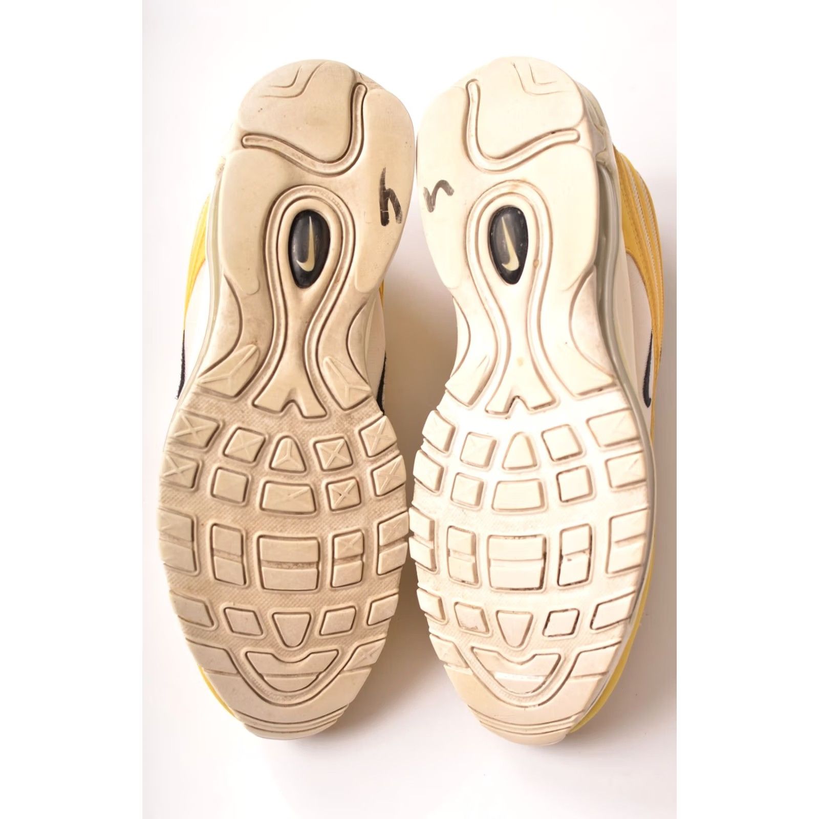 Nike Nike Air Max 97 Topaz Gold White W 921733-703 Taxi Sneakers Trainers Size US 10 Womens Size US 8 / IT 38 - 6 Thumbnail