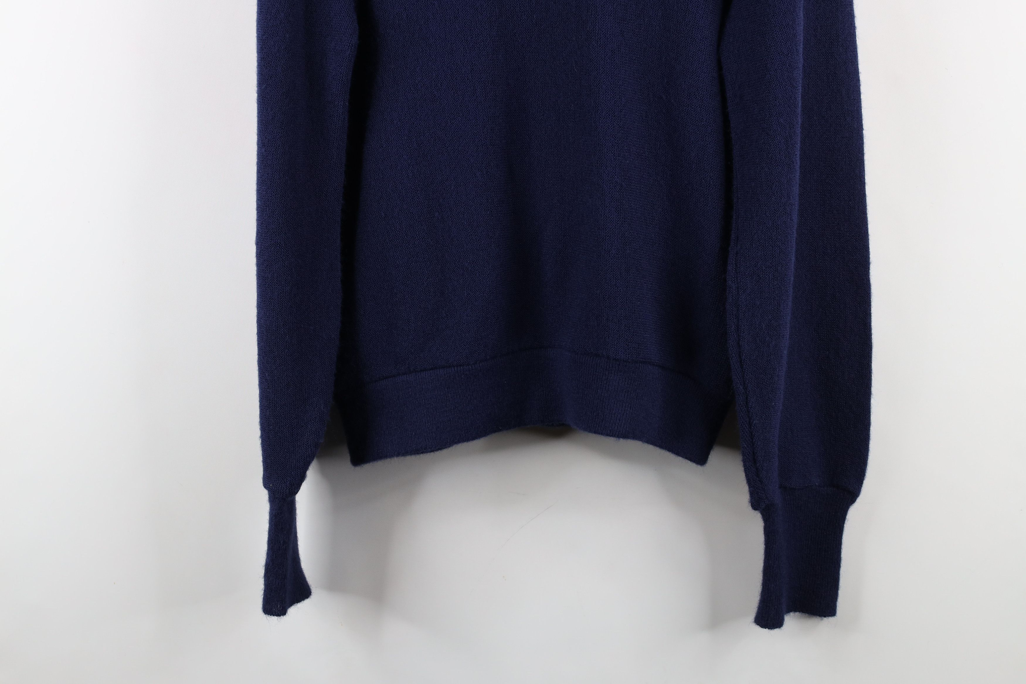 Vintage Vintage 70s 80s Streetwear Knit Cardigan Sweater Blue USA Size US M / EU 48-50 / 2 - 13 Thumbnail
