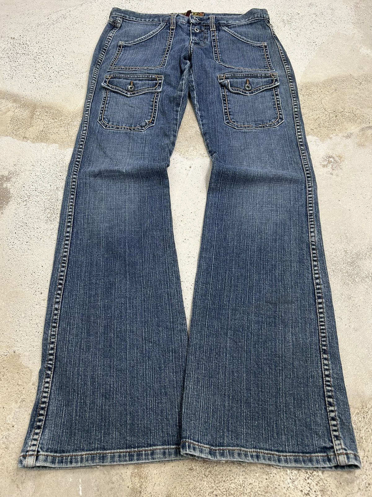 パンツ GOSTAR DE FUGA flare pants Men's GOSTAR DE FUGA Denim | Grailed