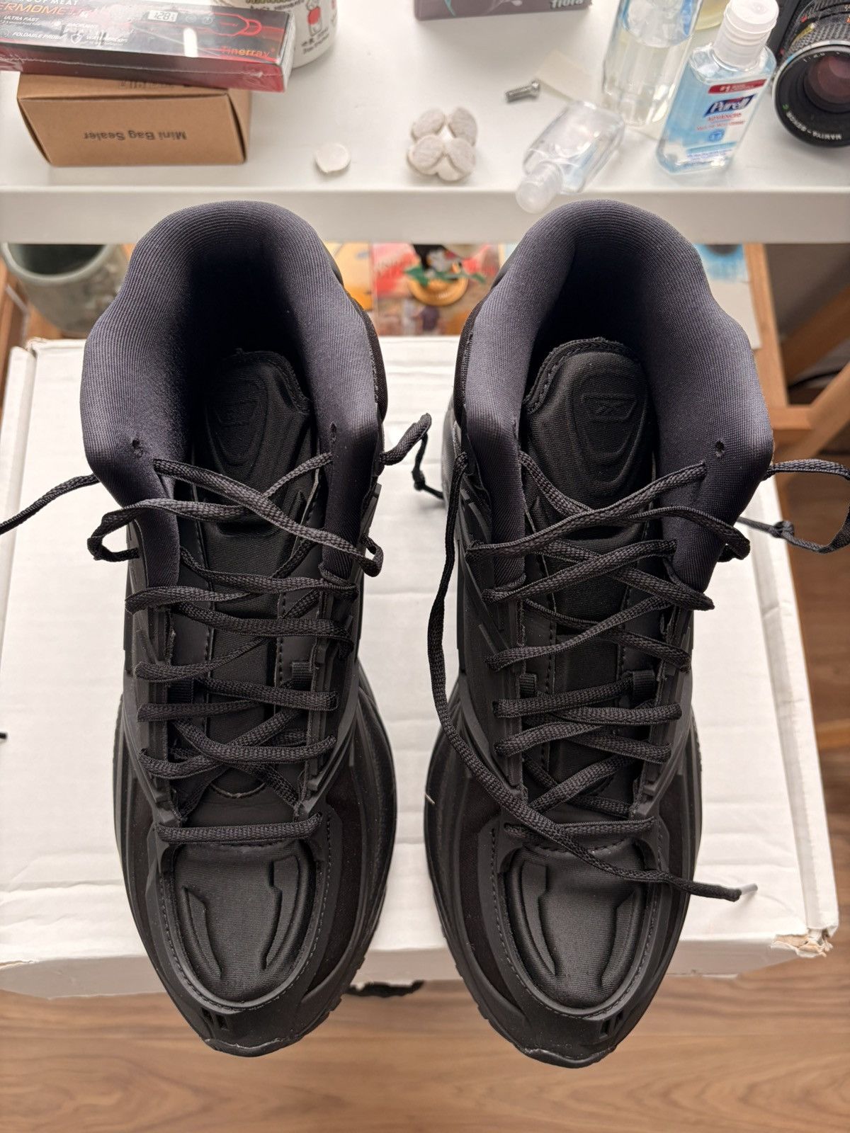 KANGHYUK Kanghyuk x Reebok Premier Road Modern Mid – Black Size US 9 / EU 42 - 4 Thumbnail