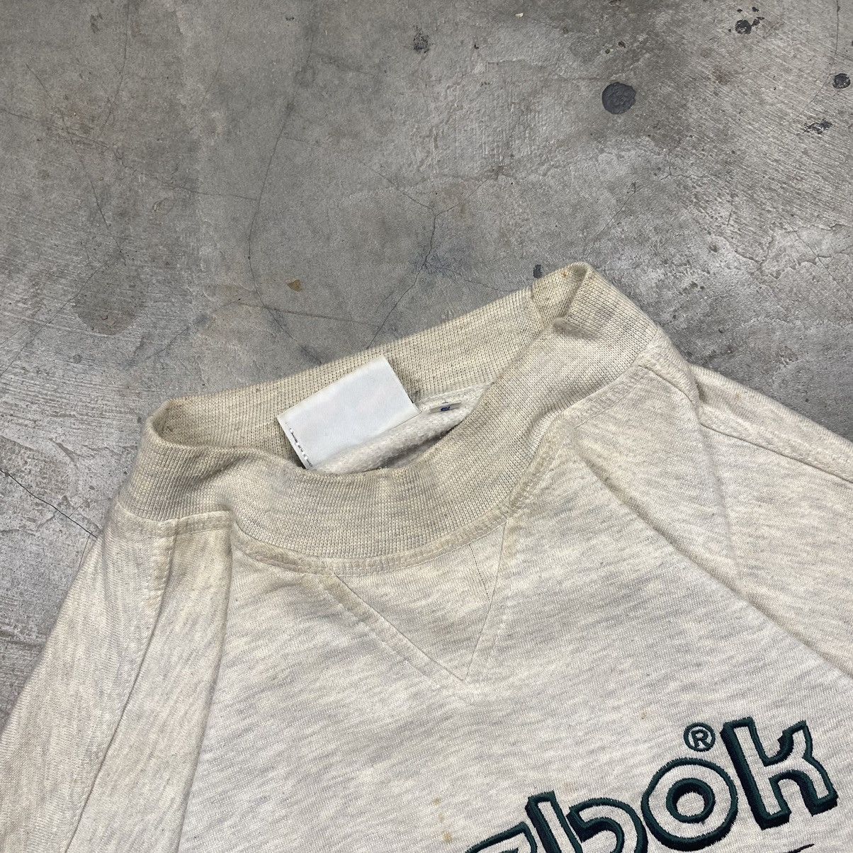 Reebok × Vintage 90s Reebok Big Logo Boxy Crewneck Size US L / EU 52-54 / 3 - 5 Thumbnail