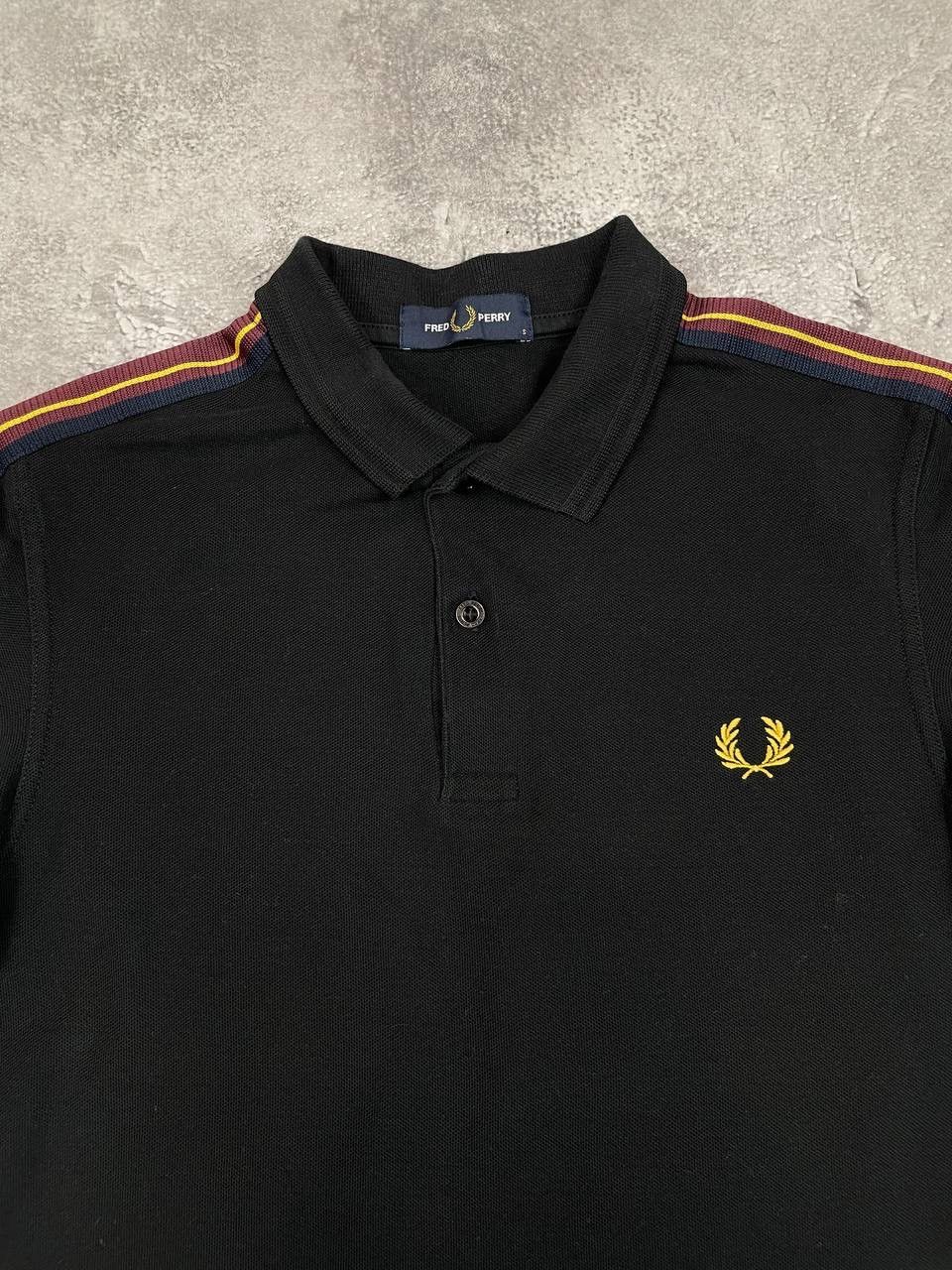 Fred Perry Fred Perry Men Cotton Polo Shirt Black Size S Size US S / EU 44-46 / 1 - 2 Thumbnail