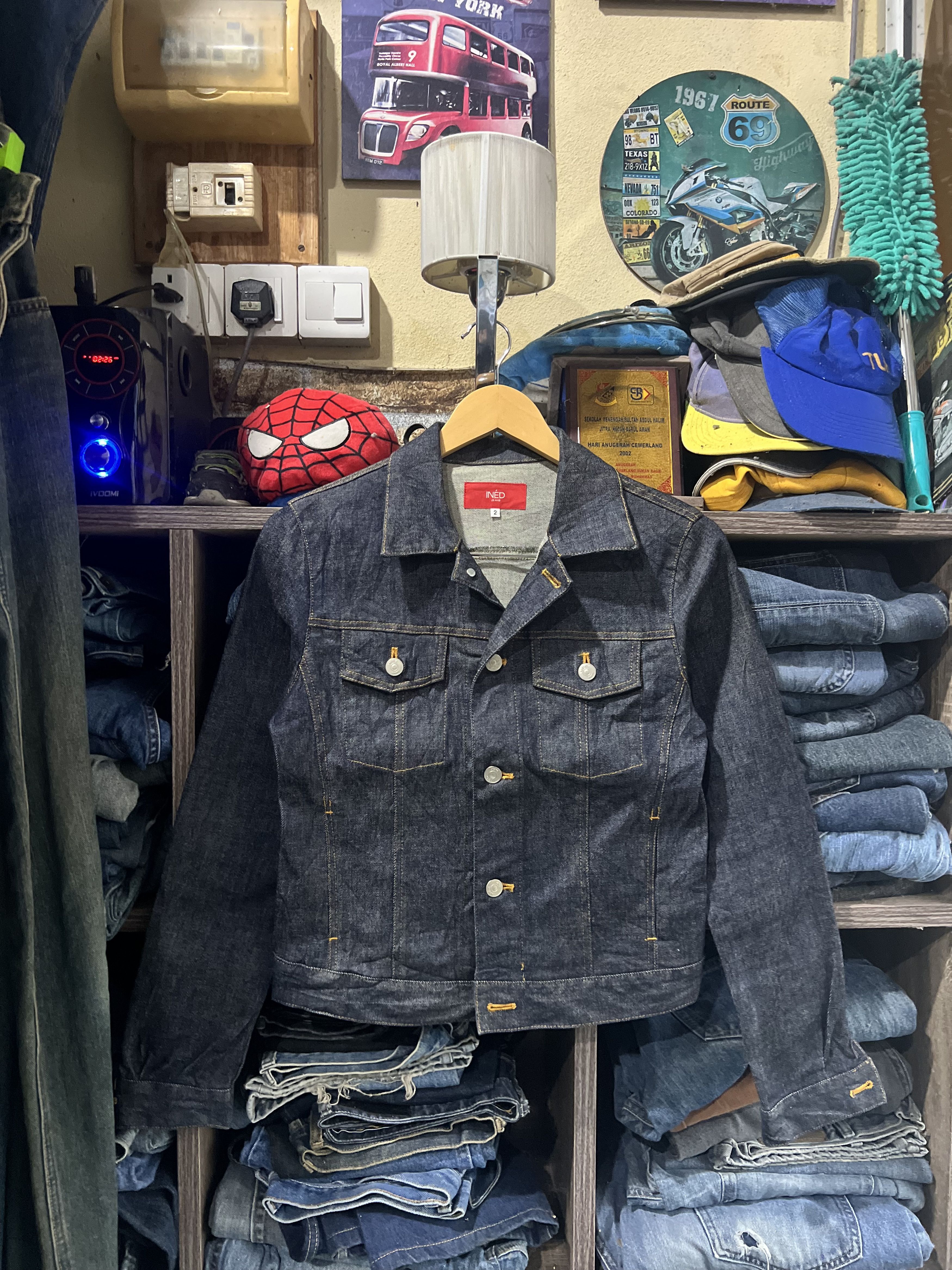 Yohji Yamamoto 🔥Inéd Jeans Yohji Yamamoto Denim Jacket Size S / US 4 / IT 40 - 17 Thumbnail
