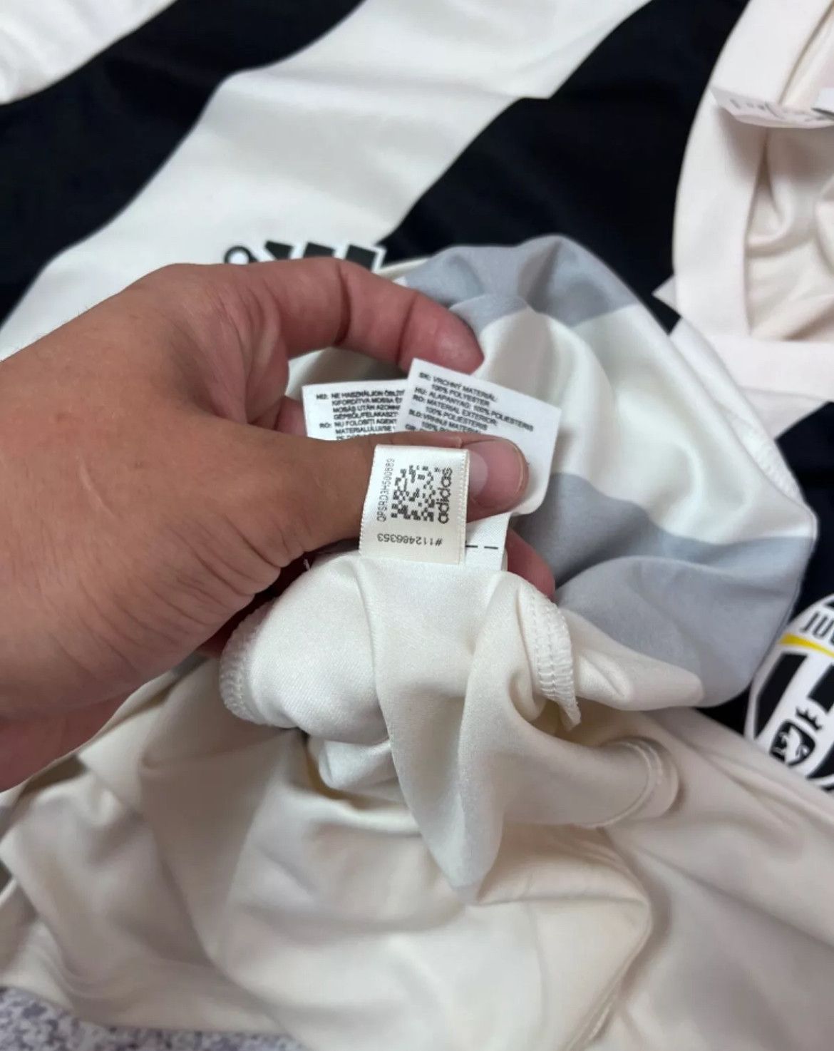 Adidas MENS soccer jersey adidas FC JUVENTUS JEEP SIZE L Size US L / EU 52-54 / 3 - 9 Thumbnail