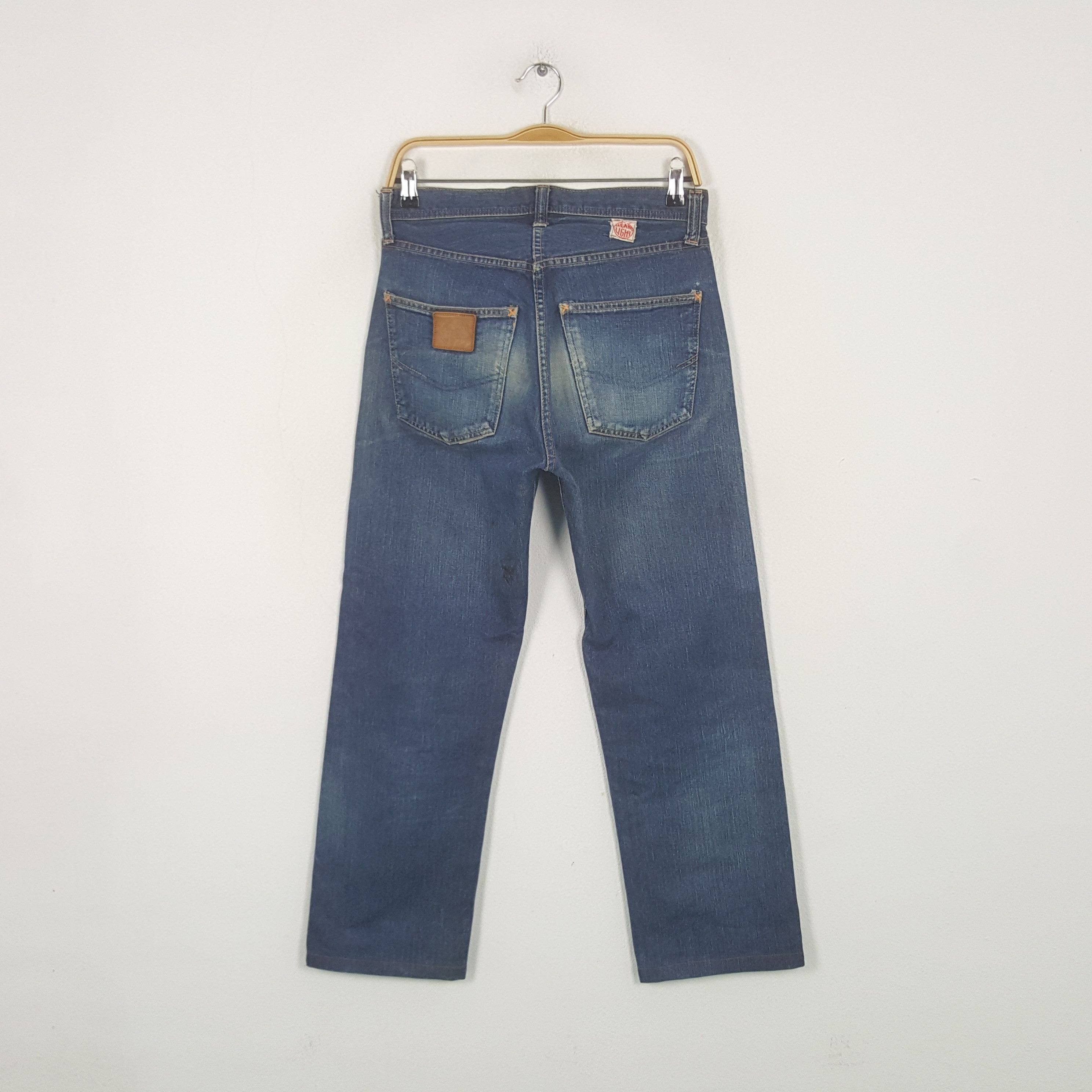 Japanese Brand Vintage Head Light Japanese Brand Denim Jeans RR13 Size US 30 / EU 46 - 4 Thumbnail