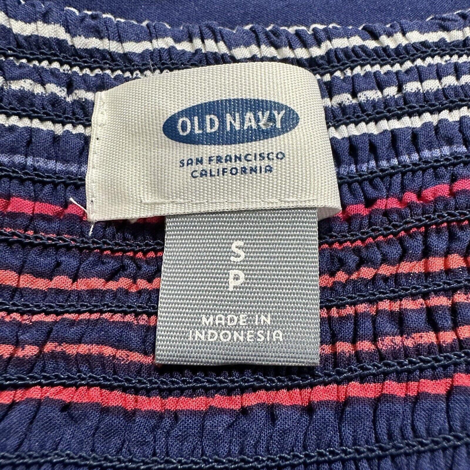 Old Navy Old Navy Small Sleeveless Sundress Striped Spaghetti Strap Size S / US 4 / IT 40 - 3 Thumbnail
