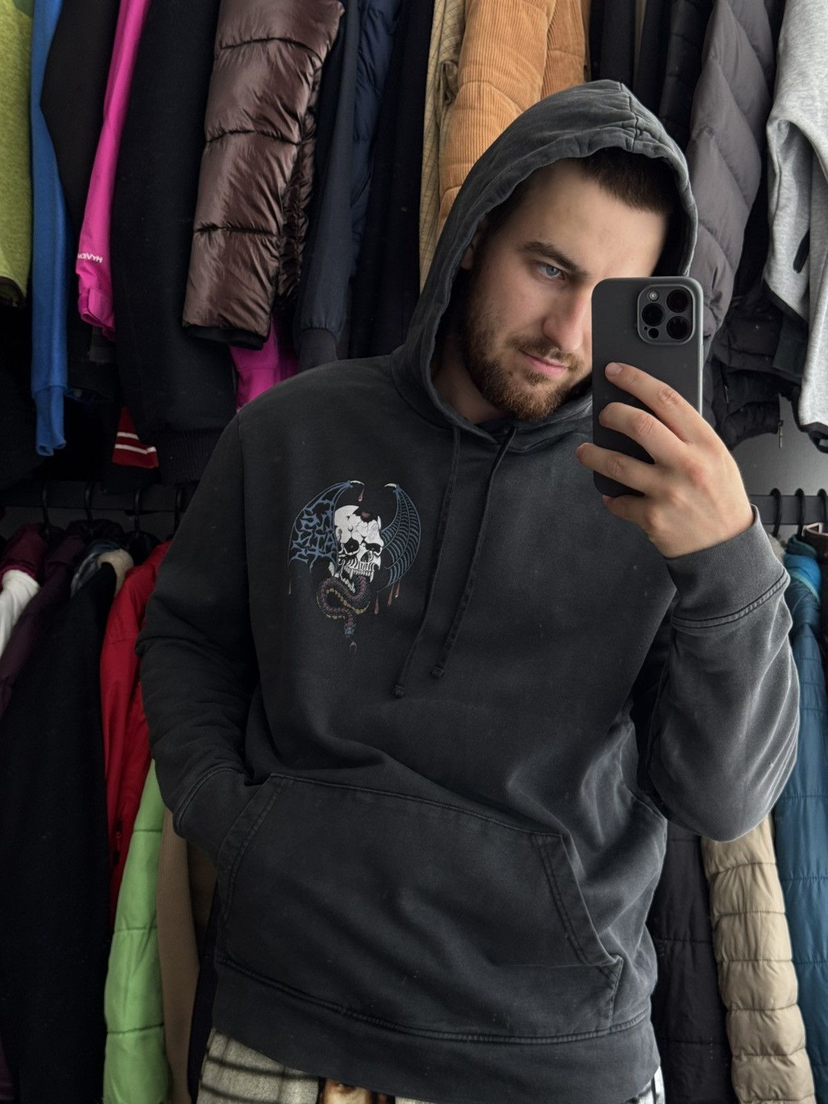 Allsaints Vintage big logo AllSaints skull Size US M / EU 48-50 / 2 - 5 Thumbnail