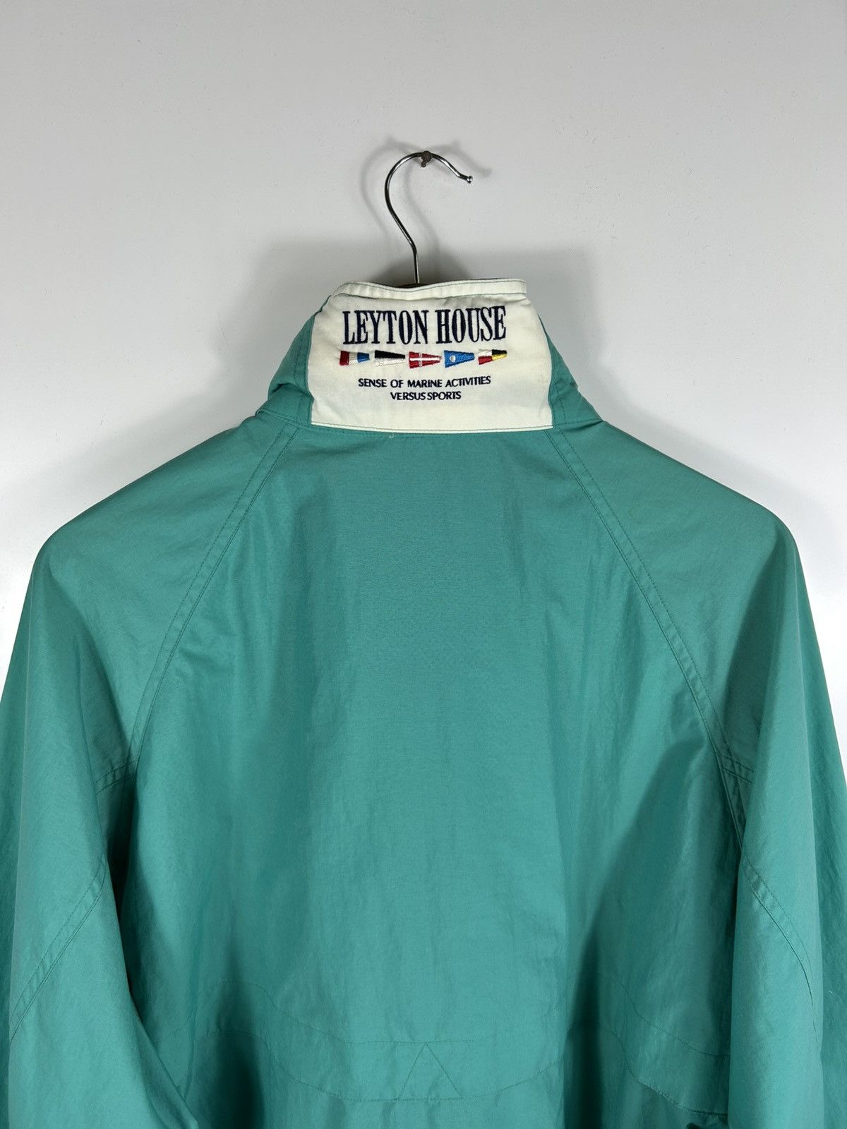 Versus × Vintage ⚡️Vintage Leyton House Zipper Bomber Jacket Size US L / EU 52-54 / 3 - 16 Thumbnail