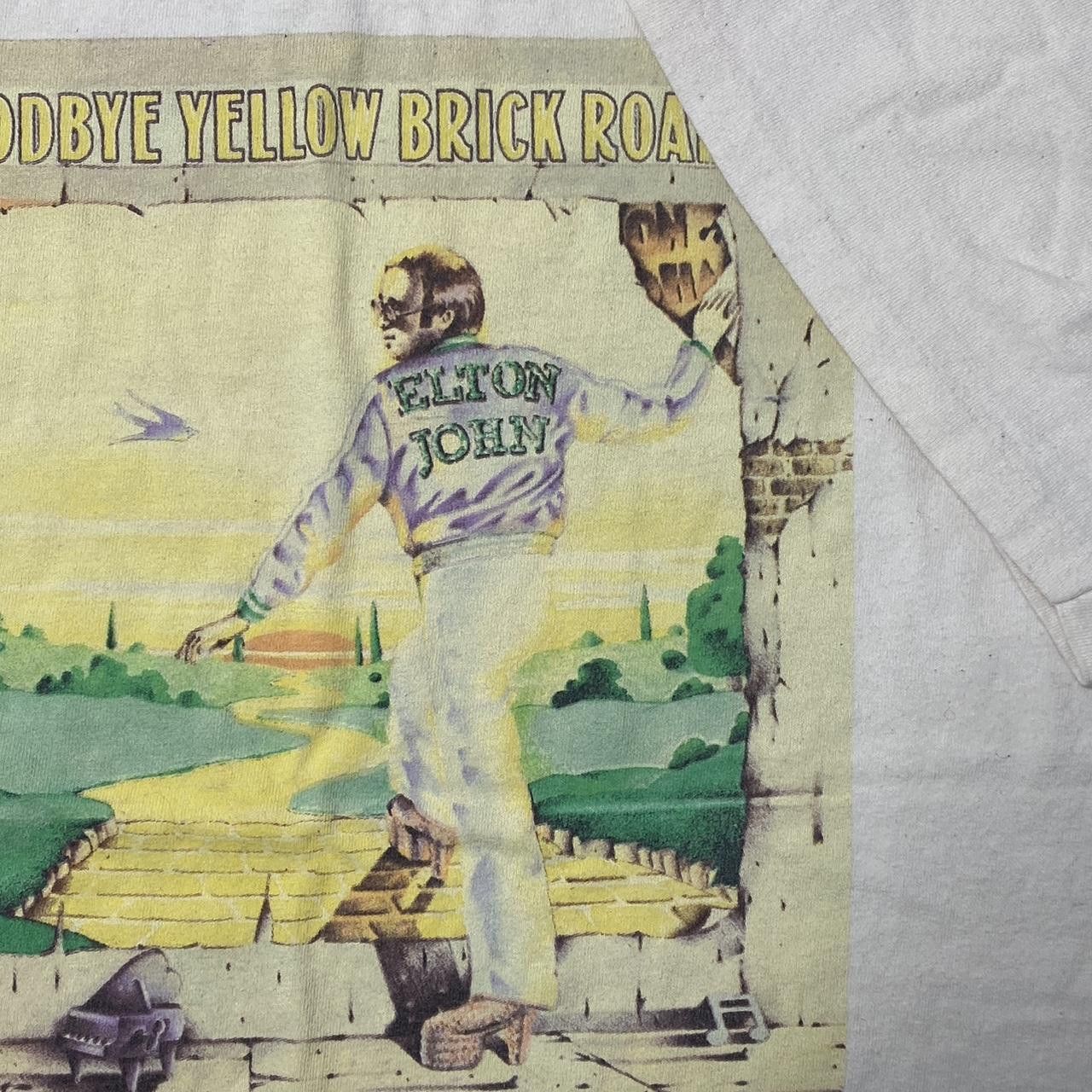 Other Vintage Elton John Beige Singer-Songwriter Tee Size XL Size US XL / EU 56 / 4 - 3 Thumbnail