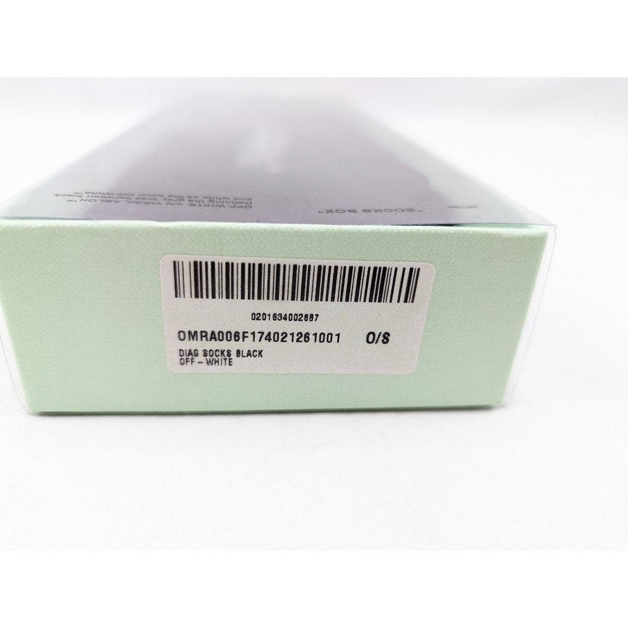 Off-White o1rshd1 Q:2 / Size: OS / Diag Socks in Black Size ONE SIZE - 12 Thumbnail