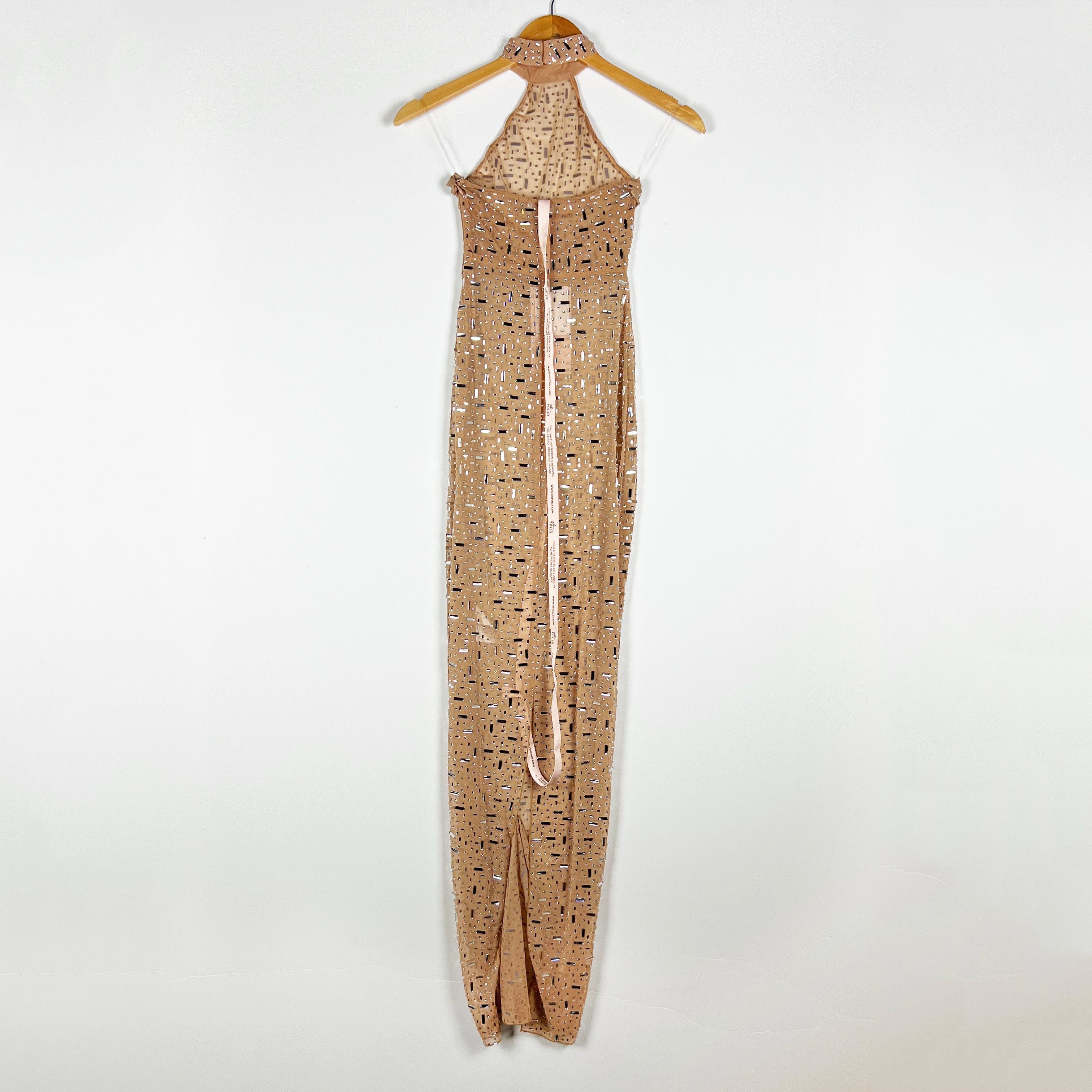 Other NEW Oh Polly Soraya Sheer Diamond Size XS / US 0-2 / IT 36-38 - 4 Thumbnail