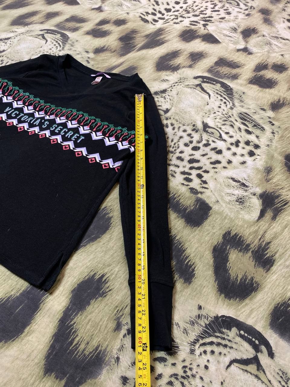 Victoria's Secret Vintage tribal sweater style cropped boxy archive y2k Size M / US 6-8 / IT 42-44 - 11 Thumbnail