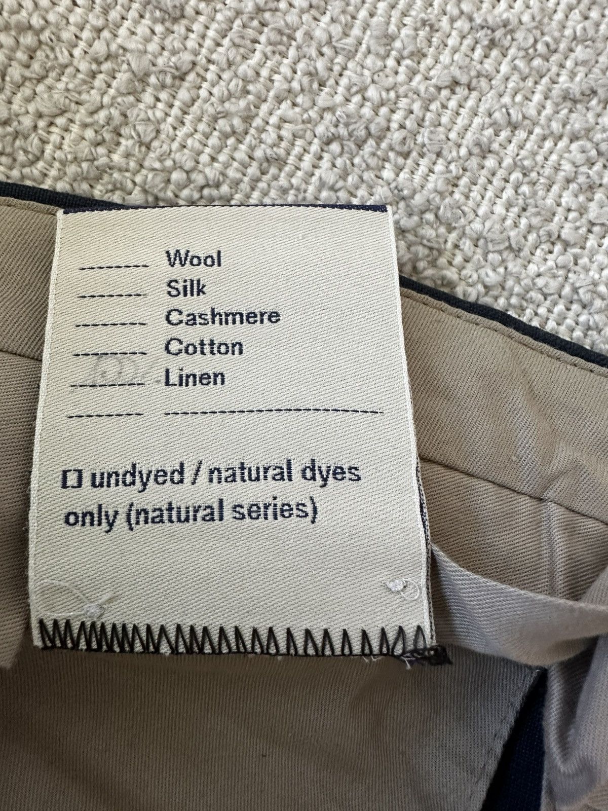 Stoffa Stoffa MTM Shorts (Washed Linen) Single Pleat Short / Indigo Size US 32 / EU 48 - 13 Thumbnail