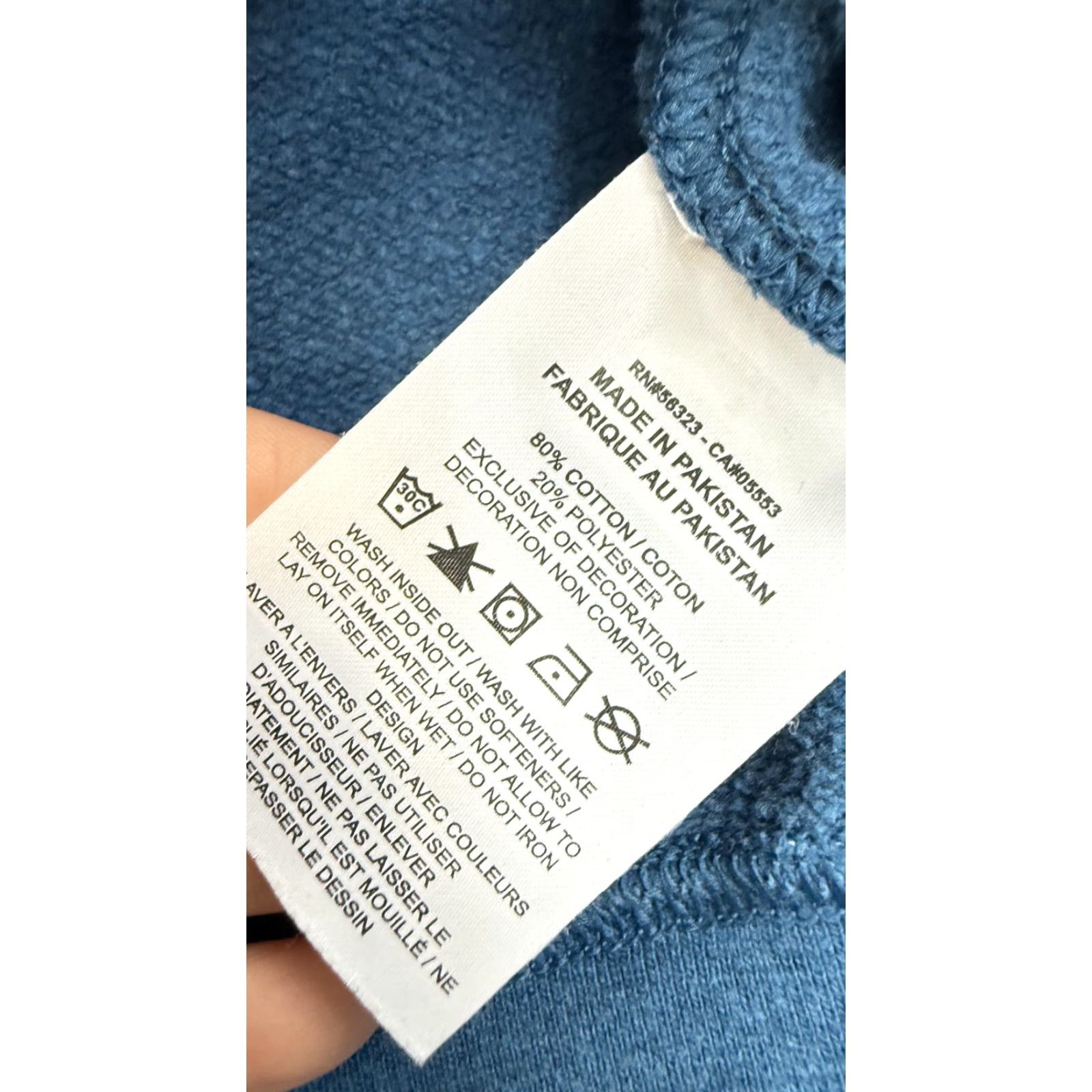 Nike Nike Sweatshirt Mens Small Blue Fleece Crewneck Pullover Glitter Swoosh Logo Size US S / EU 44-46 / 1 - 4 Thumbnail