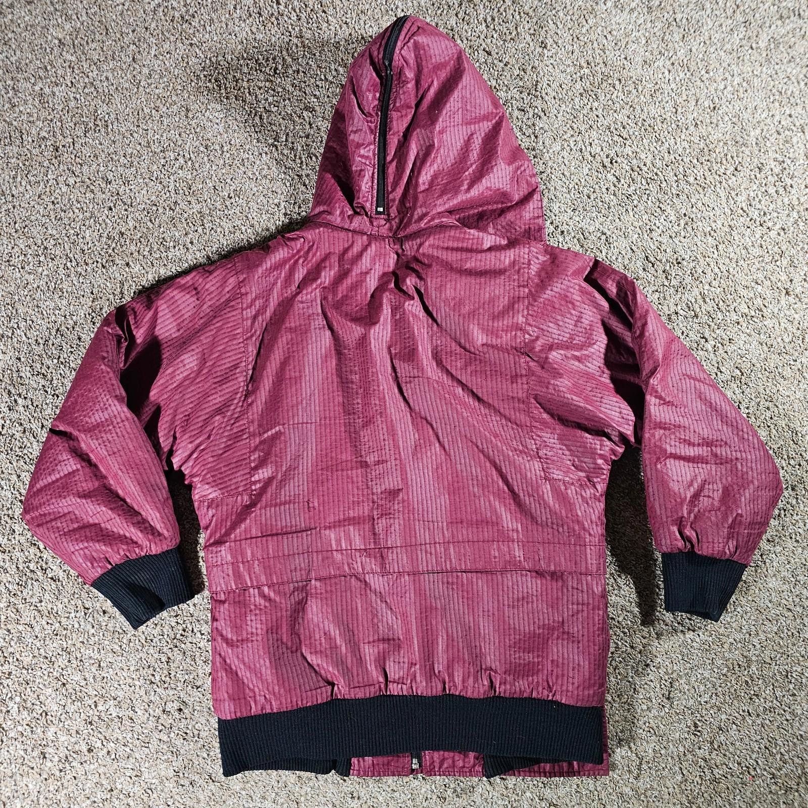 Jordache Jordache Hooded Coat Wine Red M Fullzip Size M / US 6-8 / IT 42-44 - 8 Thumbnail