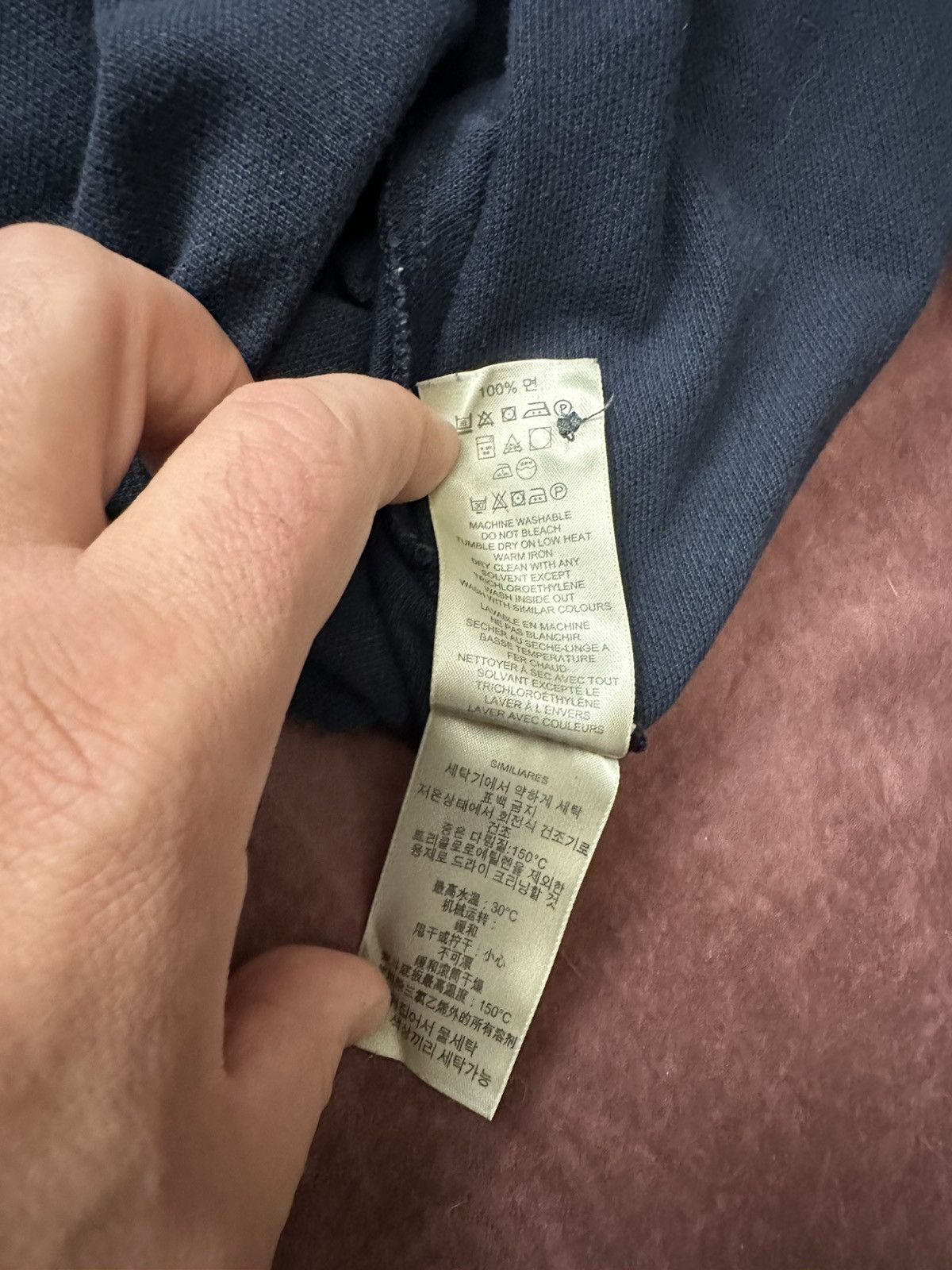 Burberry Burberry polo size L dark blue Size US L / EU 52-54 / 3 - 11 Thumbnail
