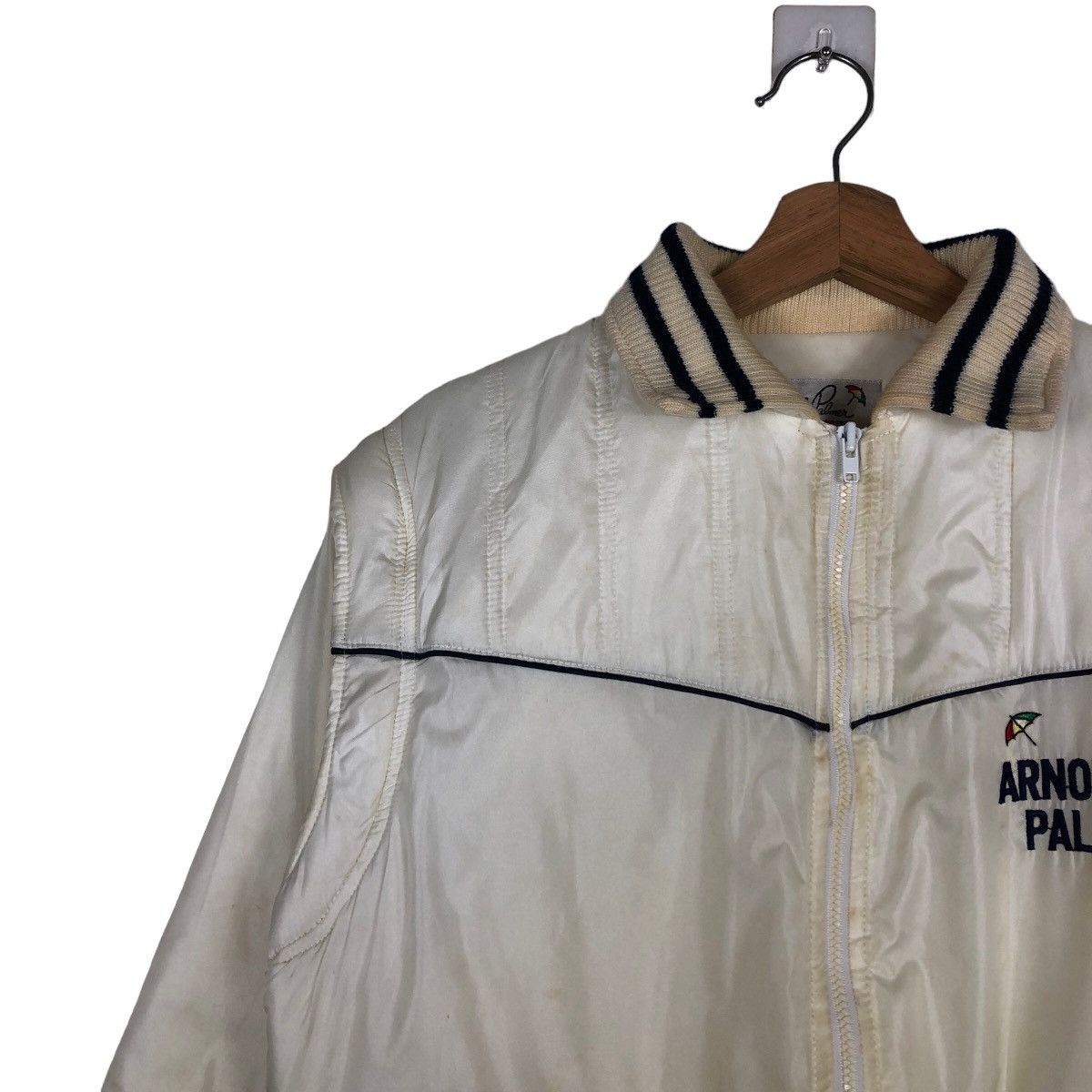 Japanese Brand 🔥90’s Vintage Bomber Jacket Quilted Arnold Palmer Japan Size US M / EU 48-50 / 2 - 7 Thumbnail