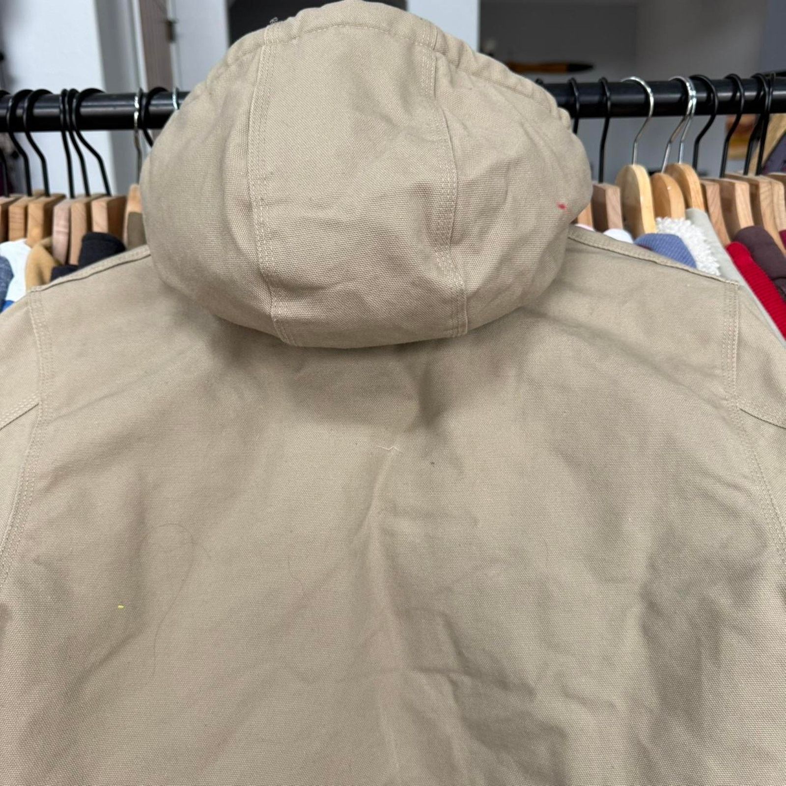 Carhartt Vintage Carhartt J130 Hooded Jacket Boys Large Size L / US 10 / IT 46 - 7 Thumbnail