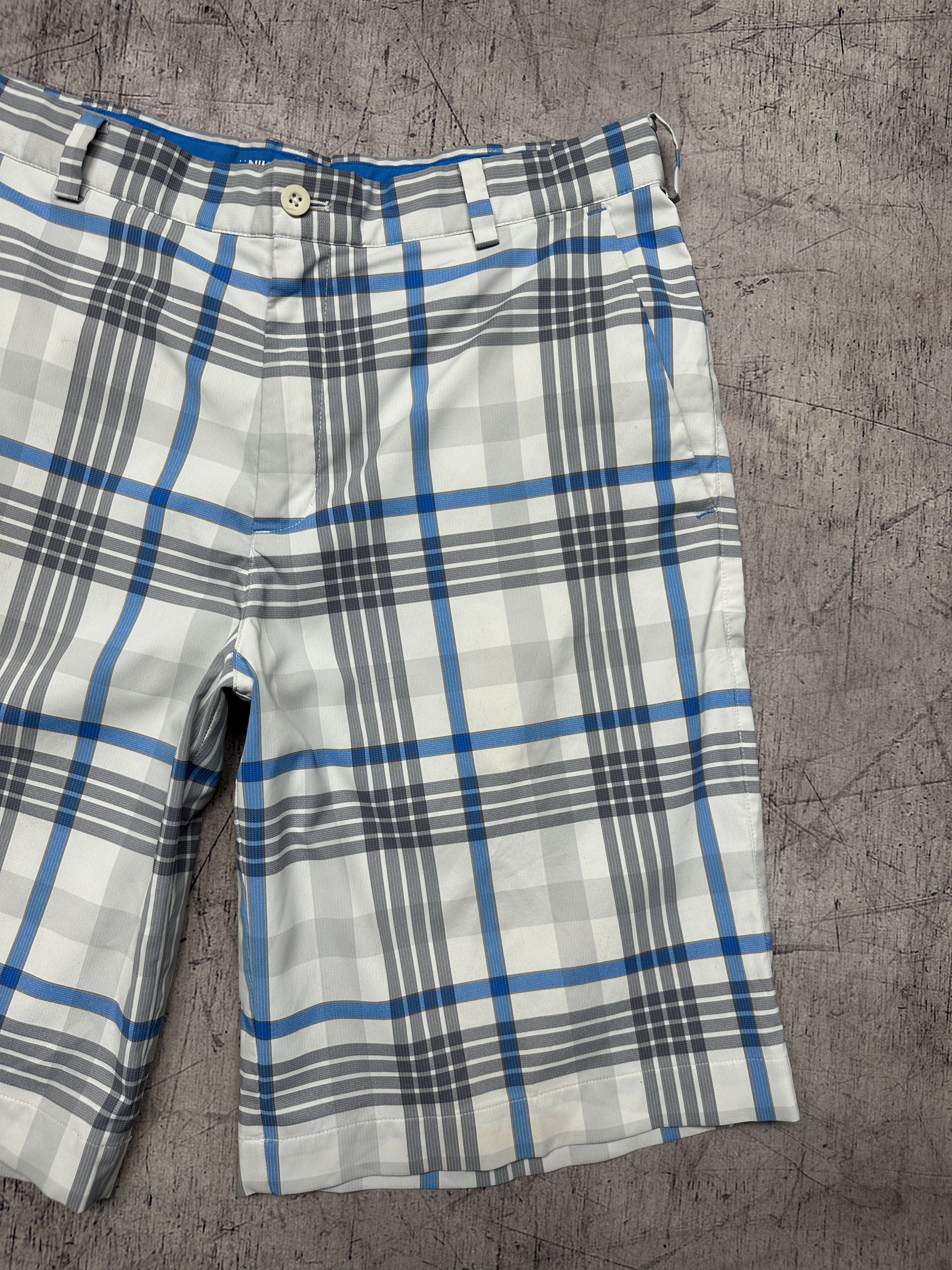 Nike Nike Golf Mens Checkered Shorts Size US 32 / EU 48 - 2 Thumbnail