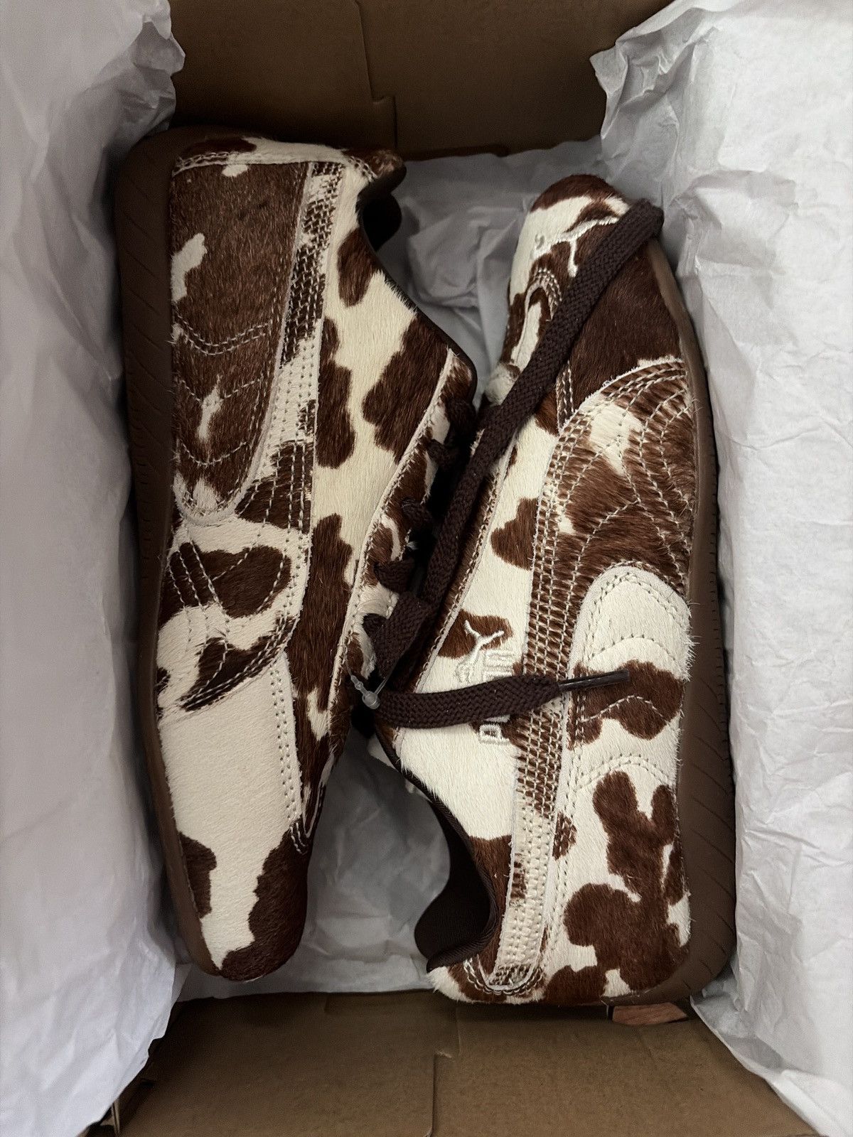 Puma Woman Cow Print Low Tops Size US 8 / IT 38 - 7 Thumbnail