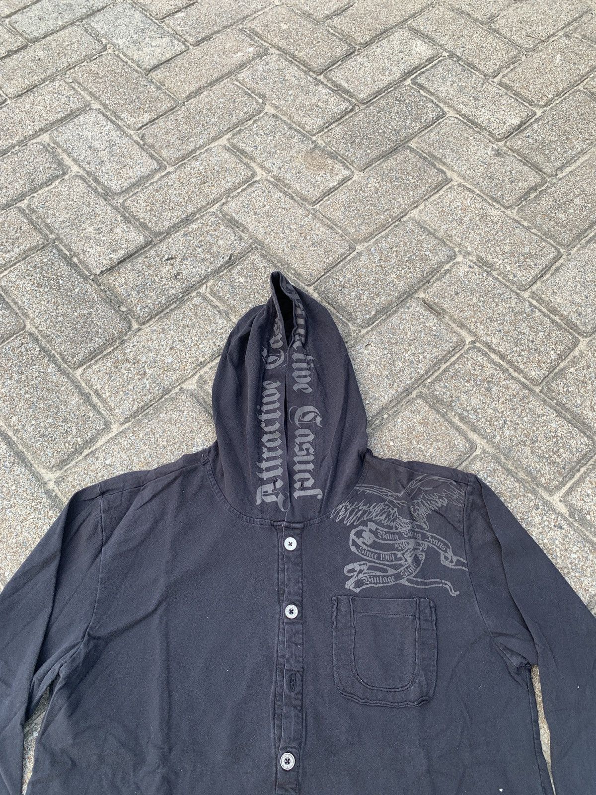 Japanese Brand Y2k Double Layer Bang Bang Ifsix Lgb Stlye Longsleeve Size US L / EU 52-54 / 3 - 6 Thumbnail
