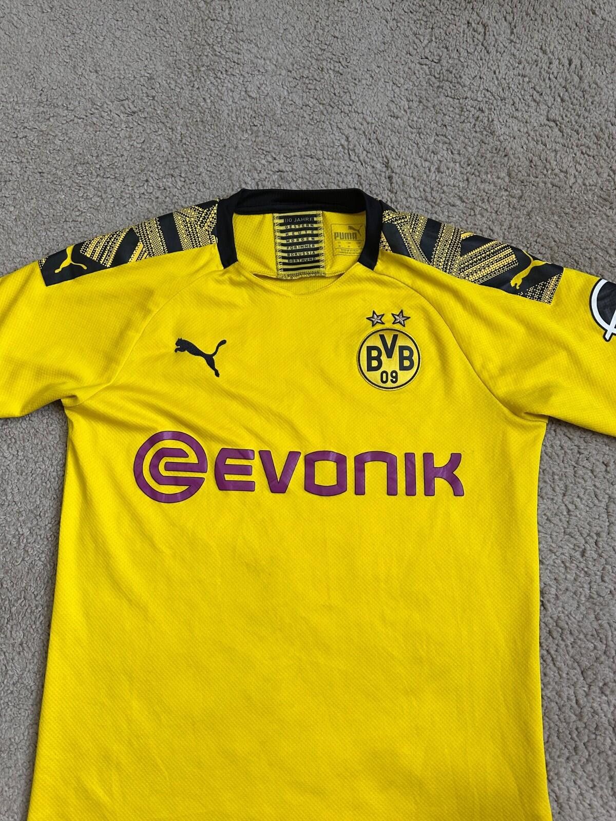 Puma BORUSSIA DORTMUND 2019 2020 HOME SHIRT JERSEY PUMA sz M Size US M / EU 48-50 / 2 - 3 Thumbnail