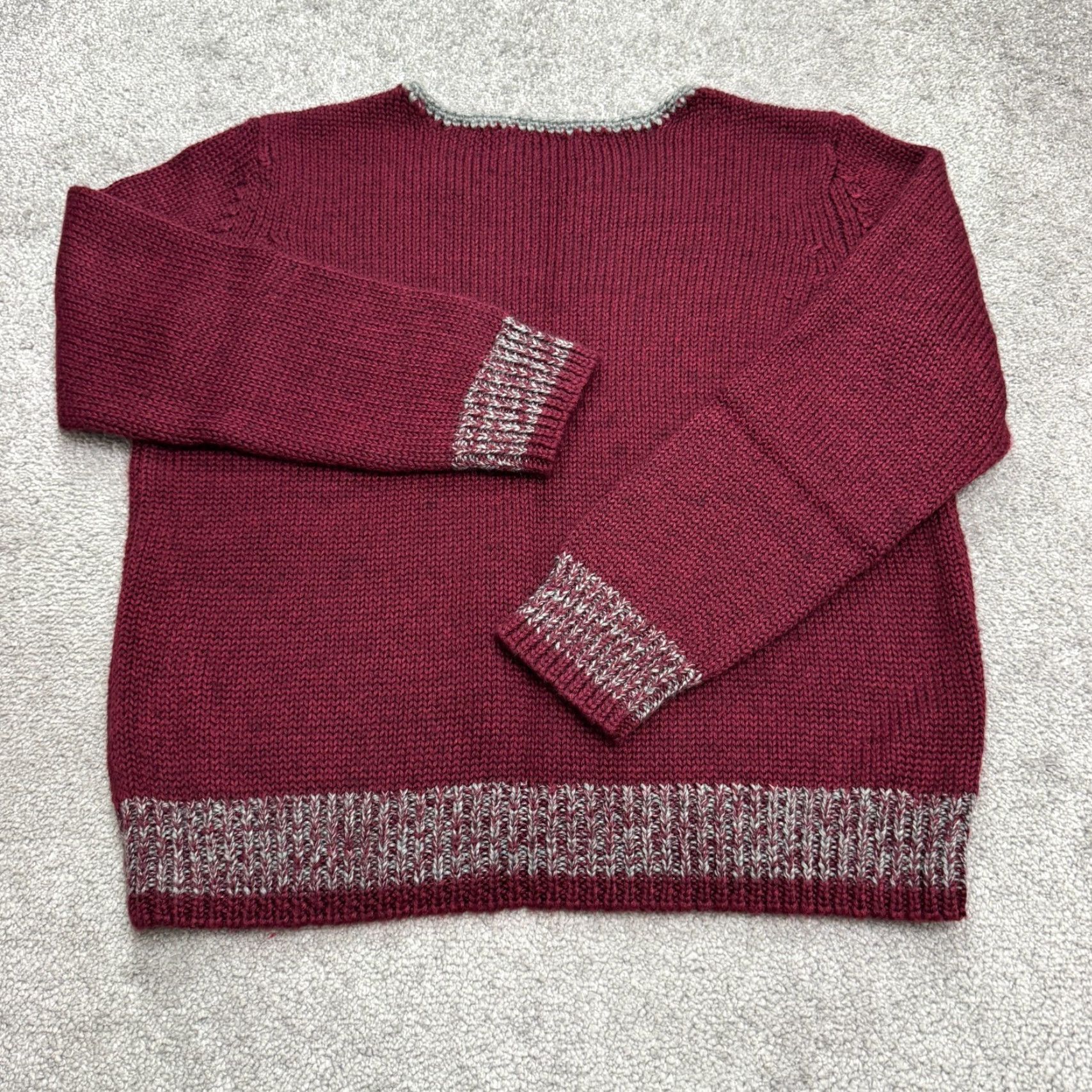 Orvis Vintage Orvis Wool Acrylic Pullover Sweater Women Large Red Holiday Christmas Fall Winter Size L / US 10 / IT 46 - 2 Thumbnail
