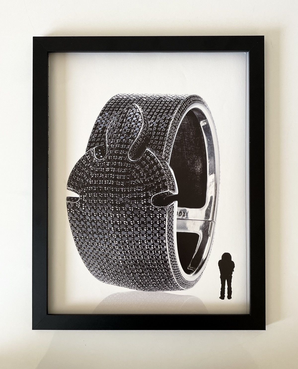 Chrome Hearts × Vintage Chrome Hearts silver bracelet Poster framed 9x11 Size ONE SIZE - 1 Thumbnail