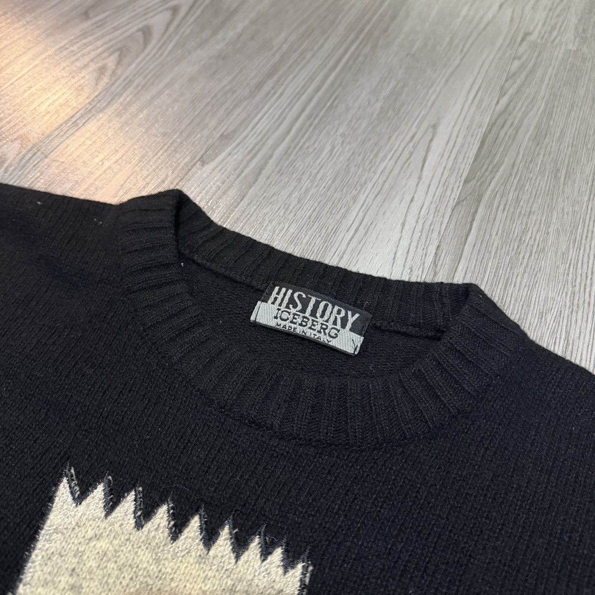 Iceberg History Iceberg 100% Bart Knitwear Size US L / EU 52-54 / 3 - 3 Thumbnail