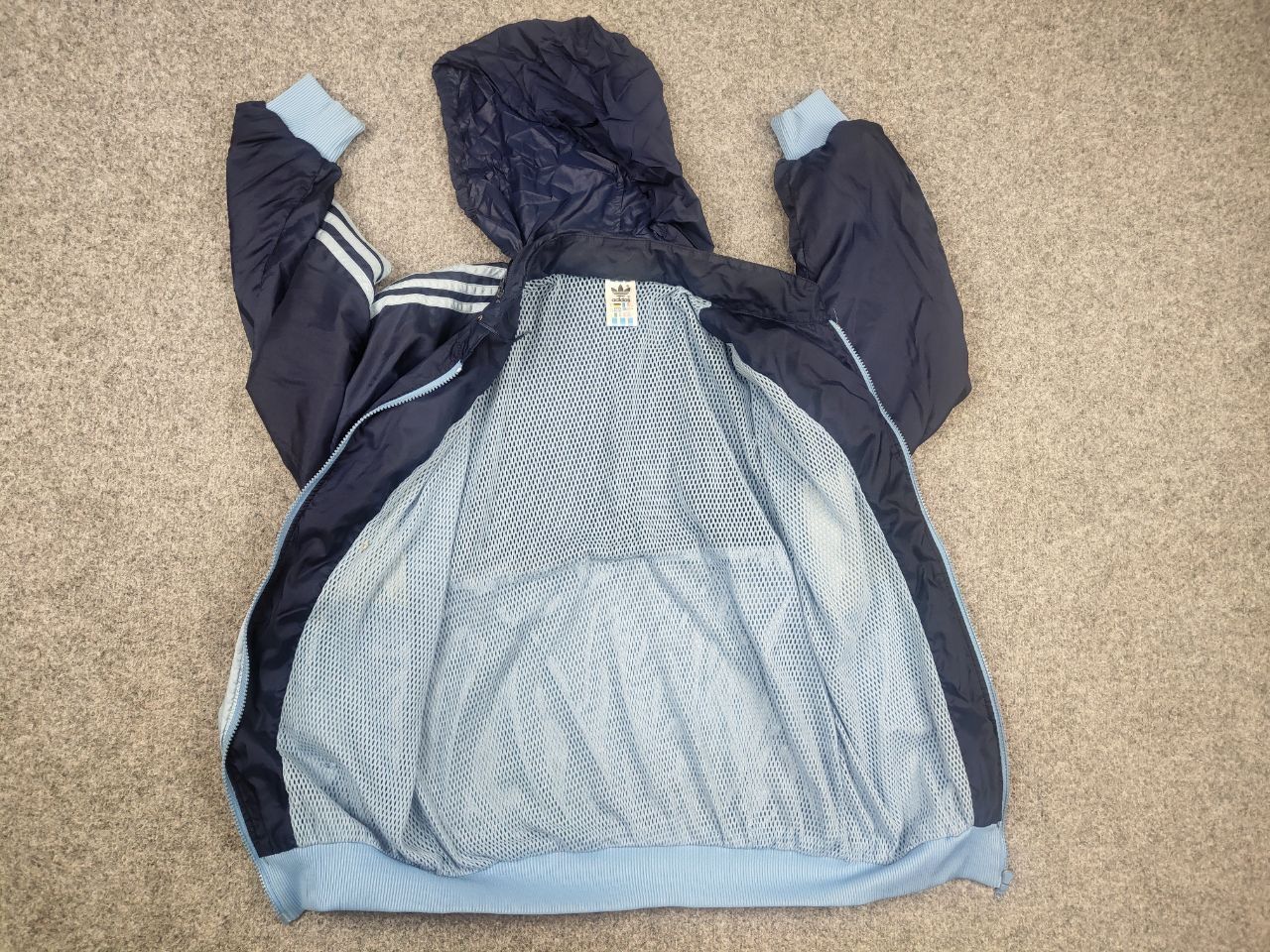 Adidas Vintage 90's Adidas Trefoil Track Zip Light Jacket Retro Size US S / EU 44-46 / 1 - 16 Thumbnail