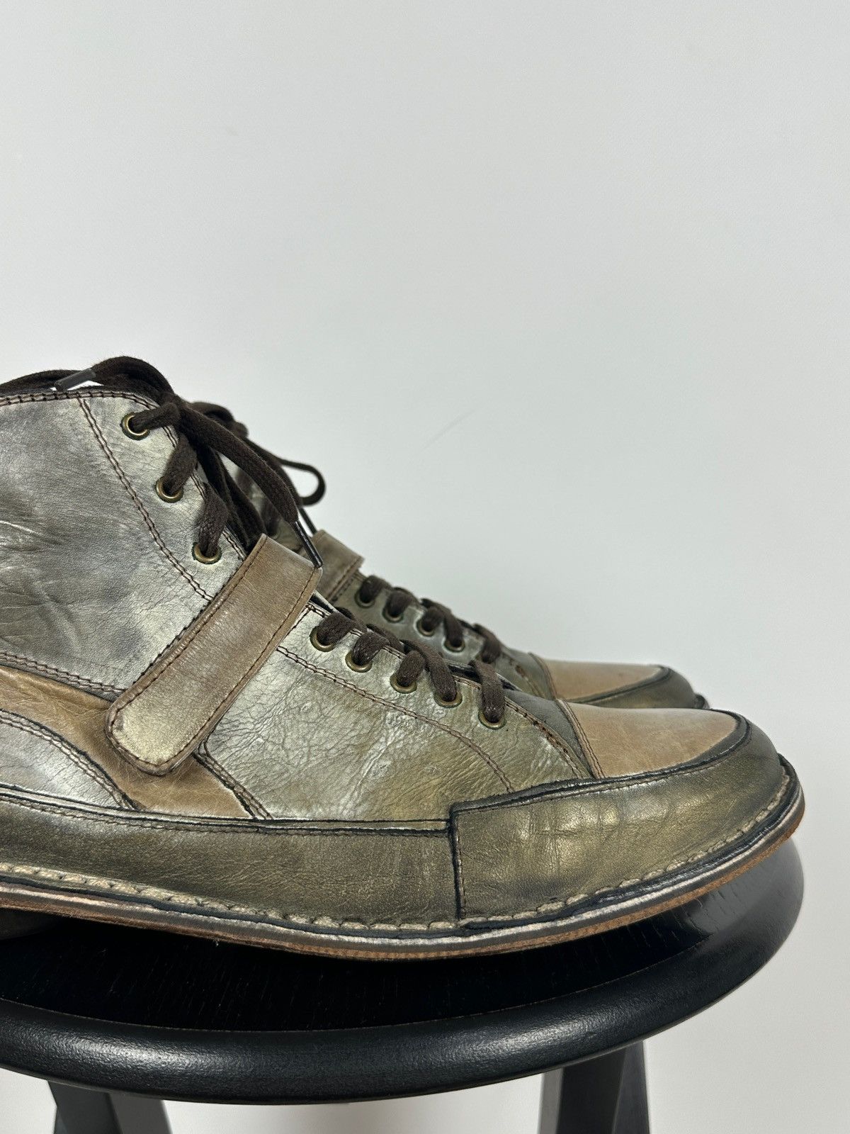 Marithe + Francois Girbaud 00s Vintage Marithé + François Girbaud High Top Sneakers Size US 8 / EU 41 - 14 Thumbnail