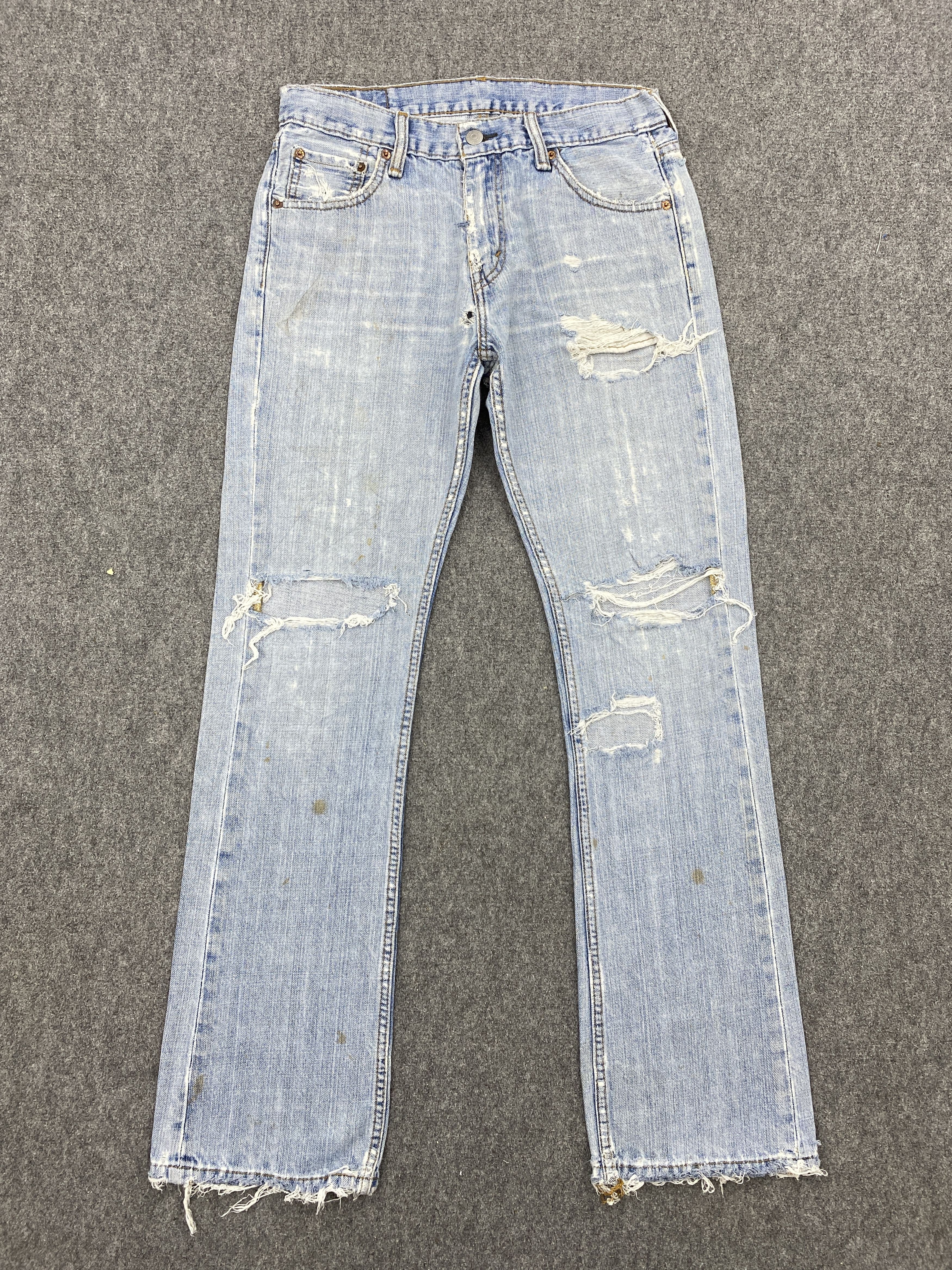 Levi's Distressed Vintage Levis 527 Flared Bootcut Denim DP2707 Size US 28 / EU 44 - 1 Thumbnail