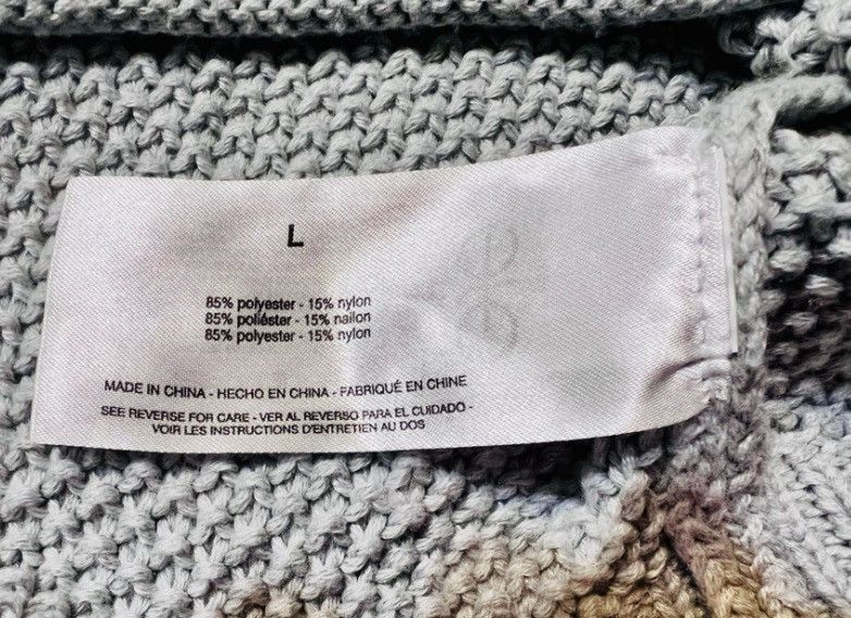 Jessica Simpson Jessica Simpson Rolled Neck Soft Dove Gray Sweater - Size L Size L / US 10 / IT 46 - 6 Thumbnail