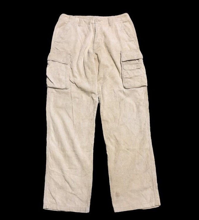 Vintage BODY GLOVE BAGGY CORDUROY CARGO PANT Size US 30 / EU 46 - 1 Thumbnail